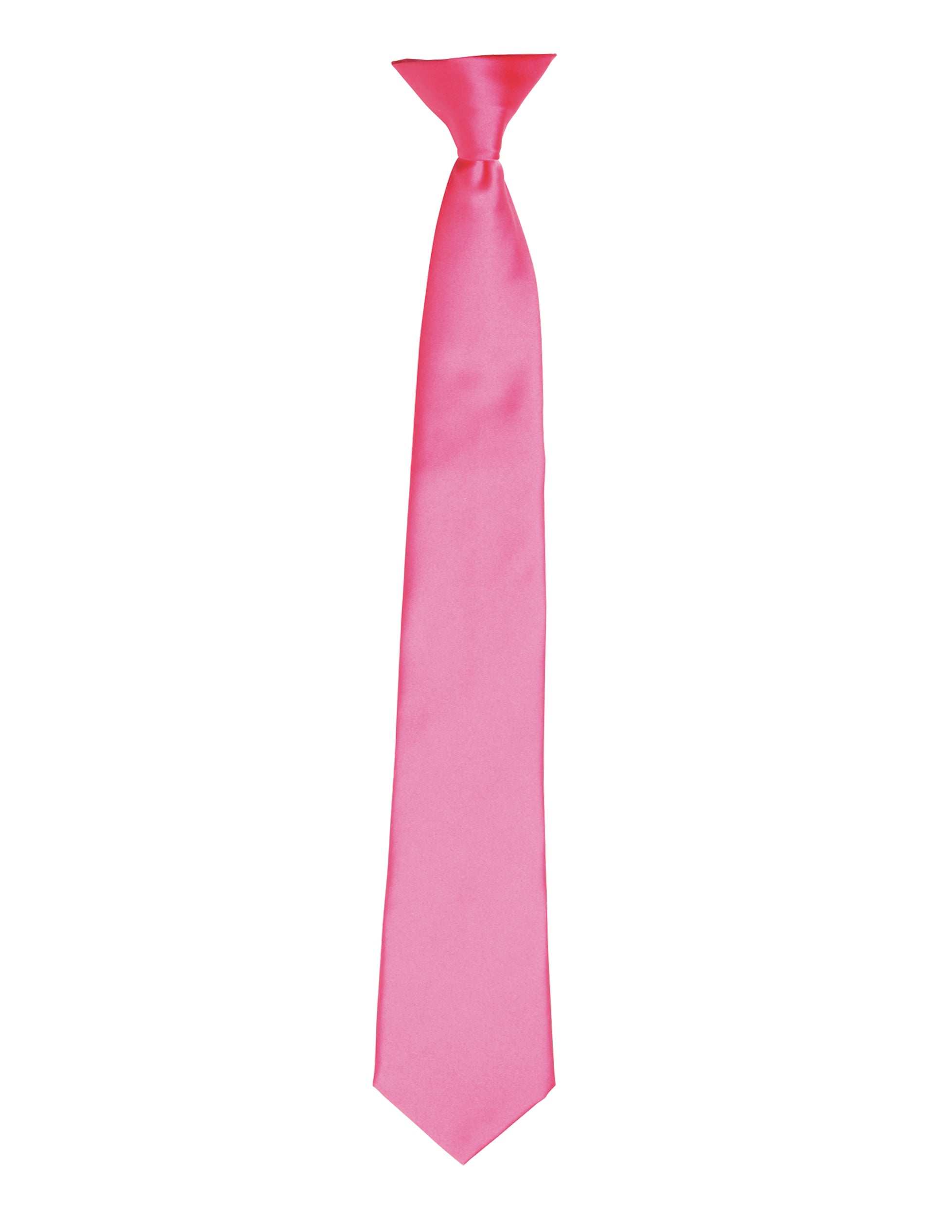 Colours Satin Clip Tie - P755