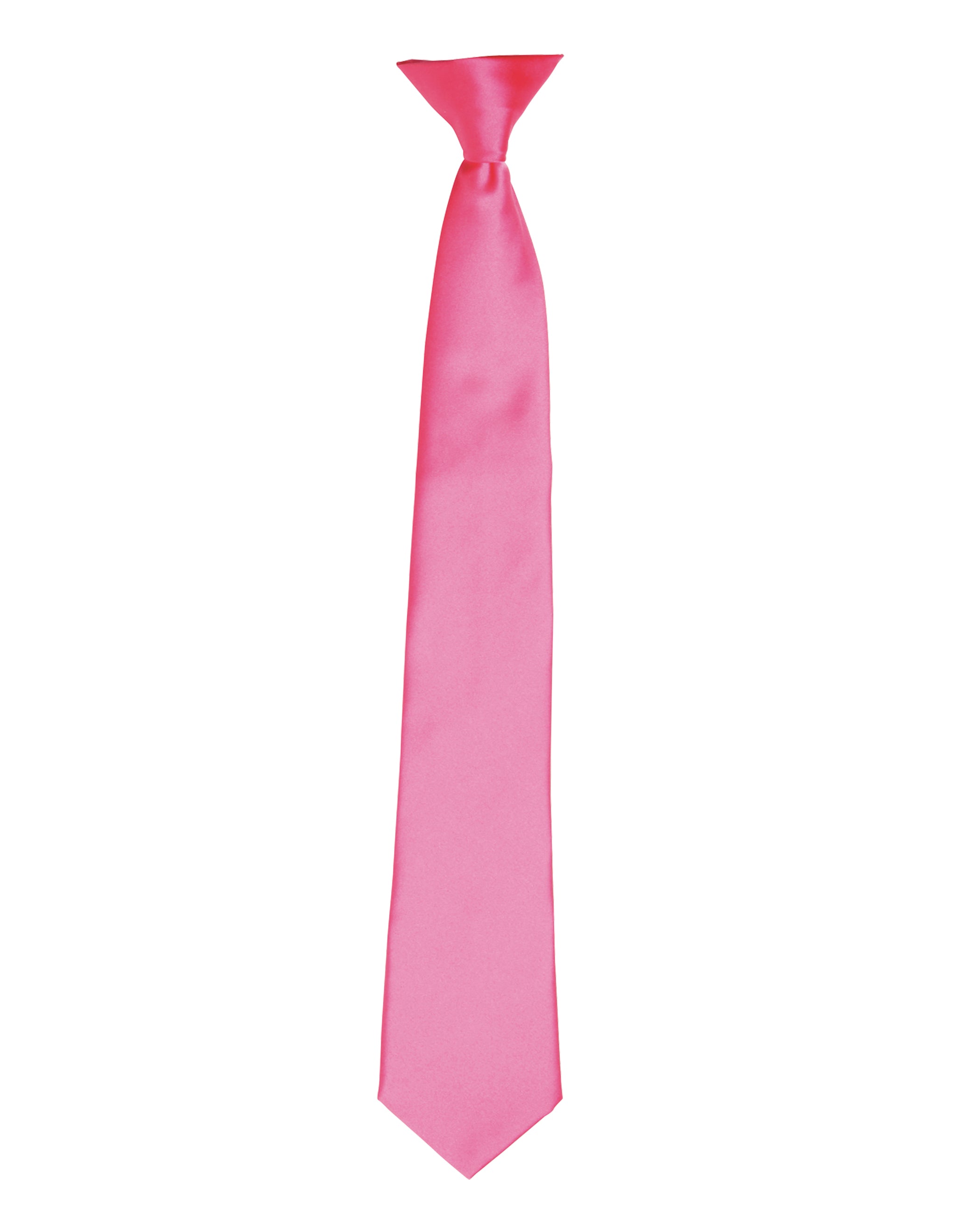 Colours Satin Clip Tie - P755