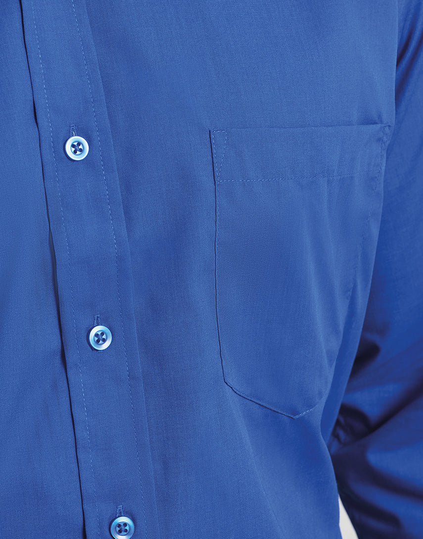 Men's Poplin L/S - P200
