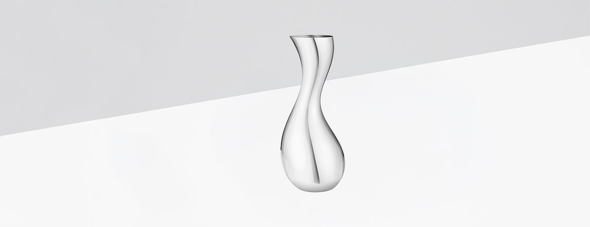 Cobra Vase, Large Stål - FIGJ10021119