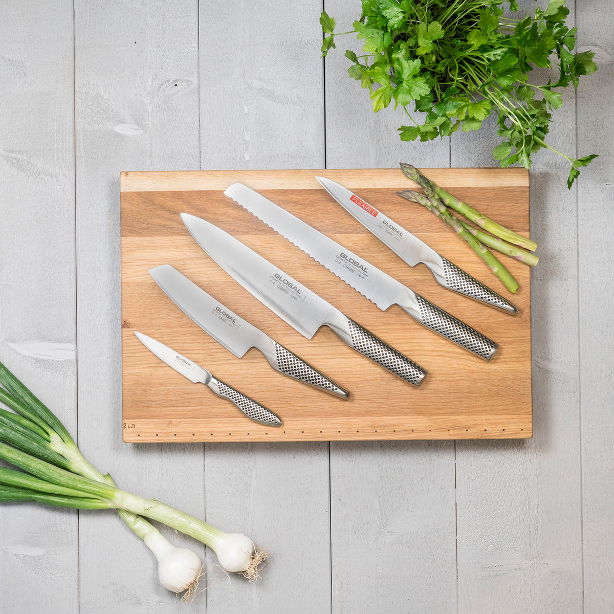 Knivsett i 5 deler G-2, G-9, GS-5, GS-11 & GS-38 - QG2951138
