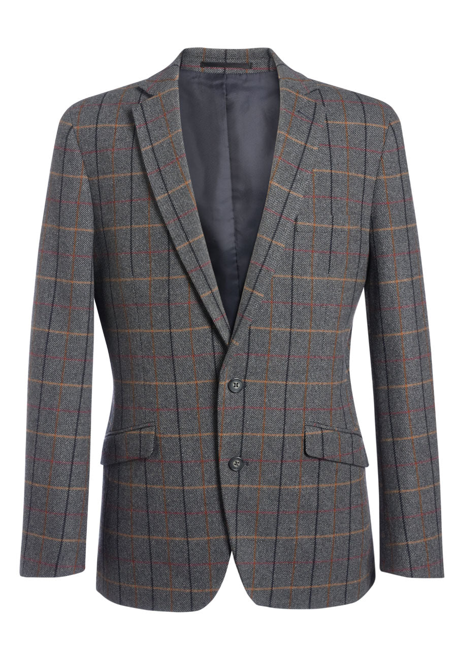 Quebec Slim Tweed Jakke (H) - TV3836