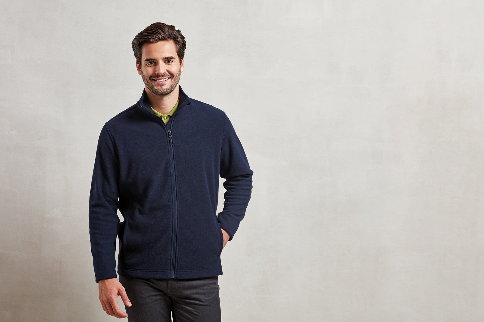 Men’s Recyclight Full-Zip Microfleece - P830