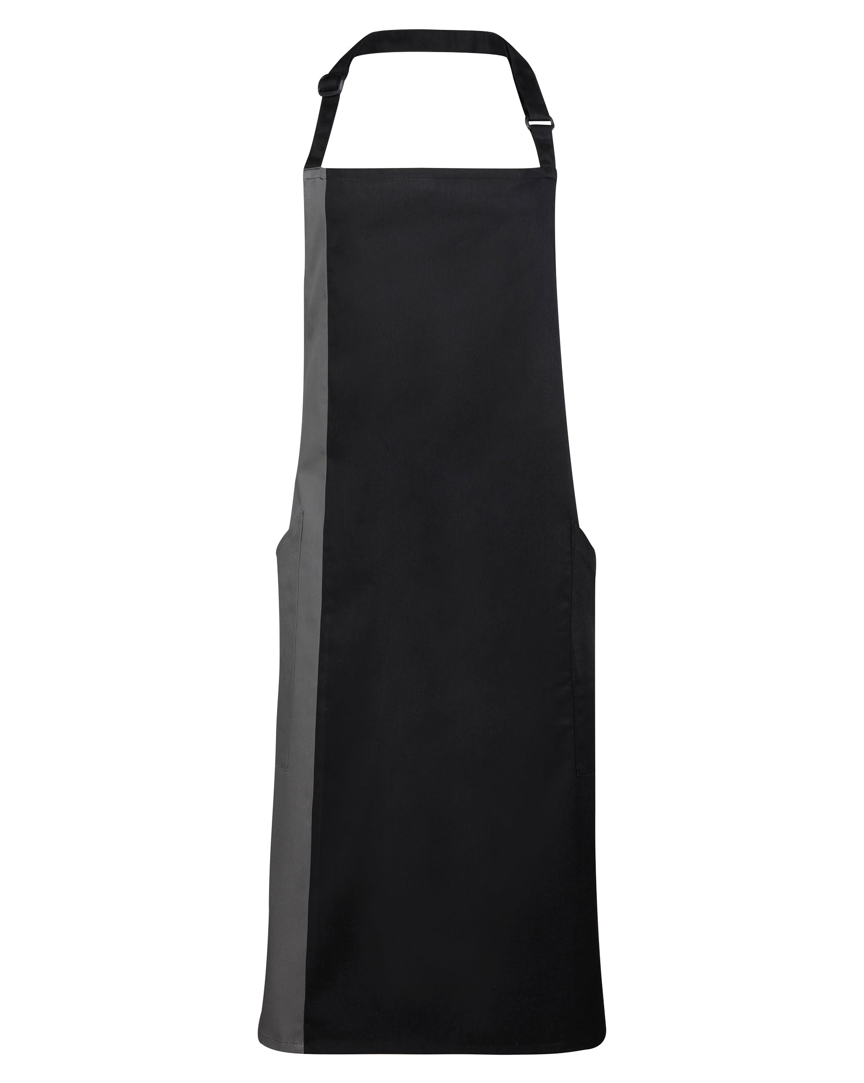 Contrast Bib Apron - P162