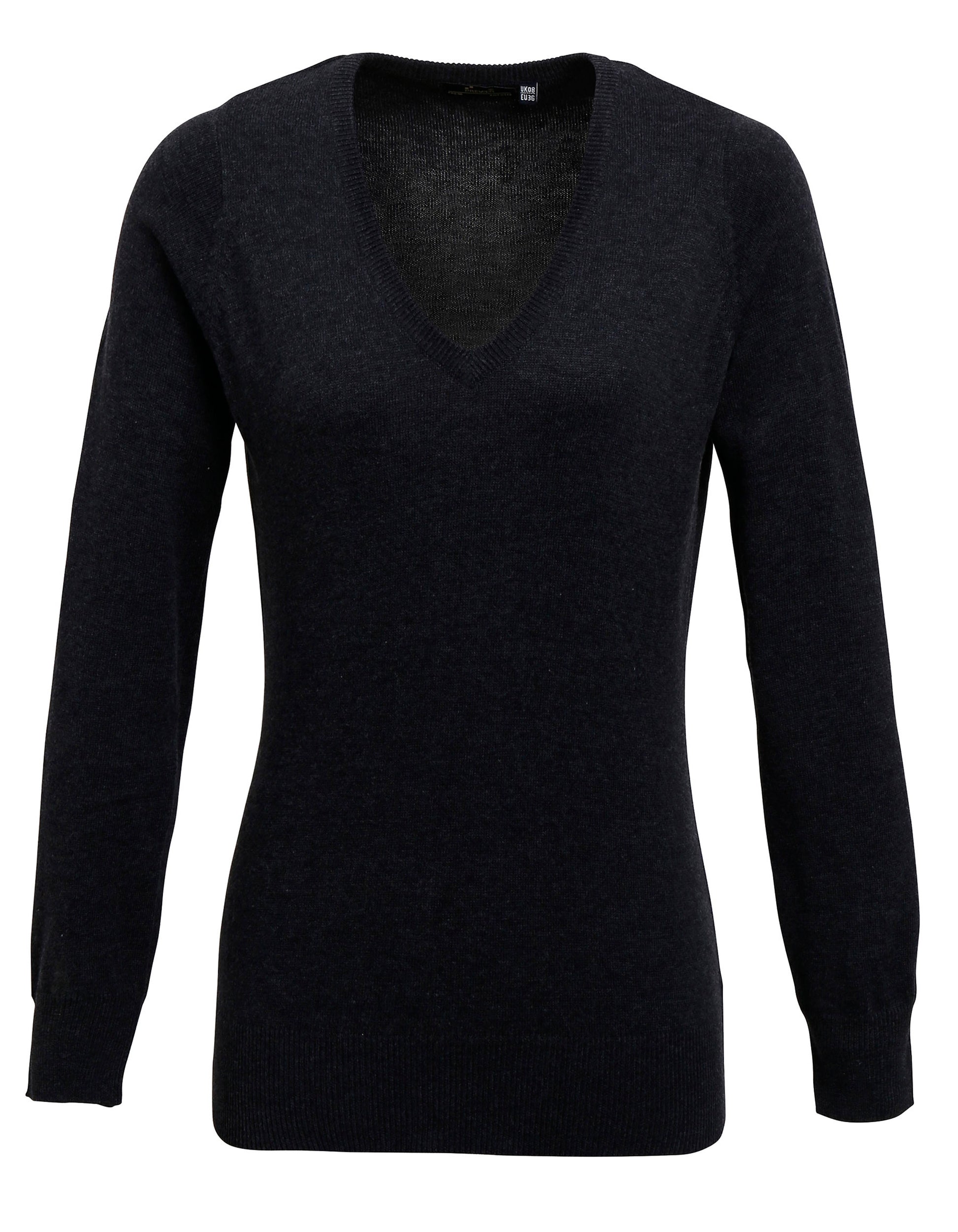 Ladies V-neck Jumper - P696