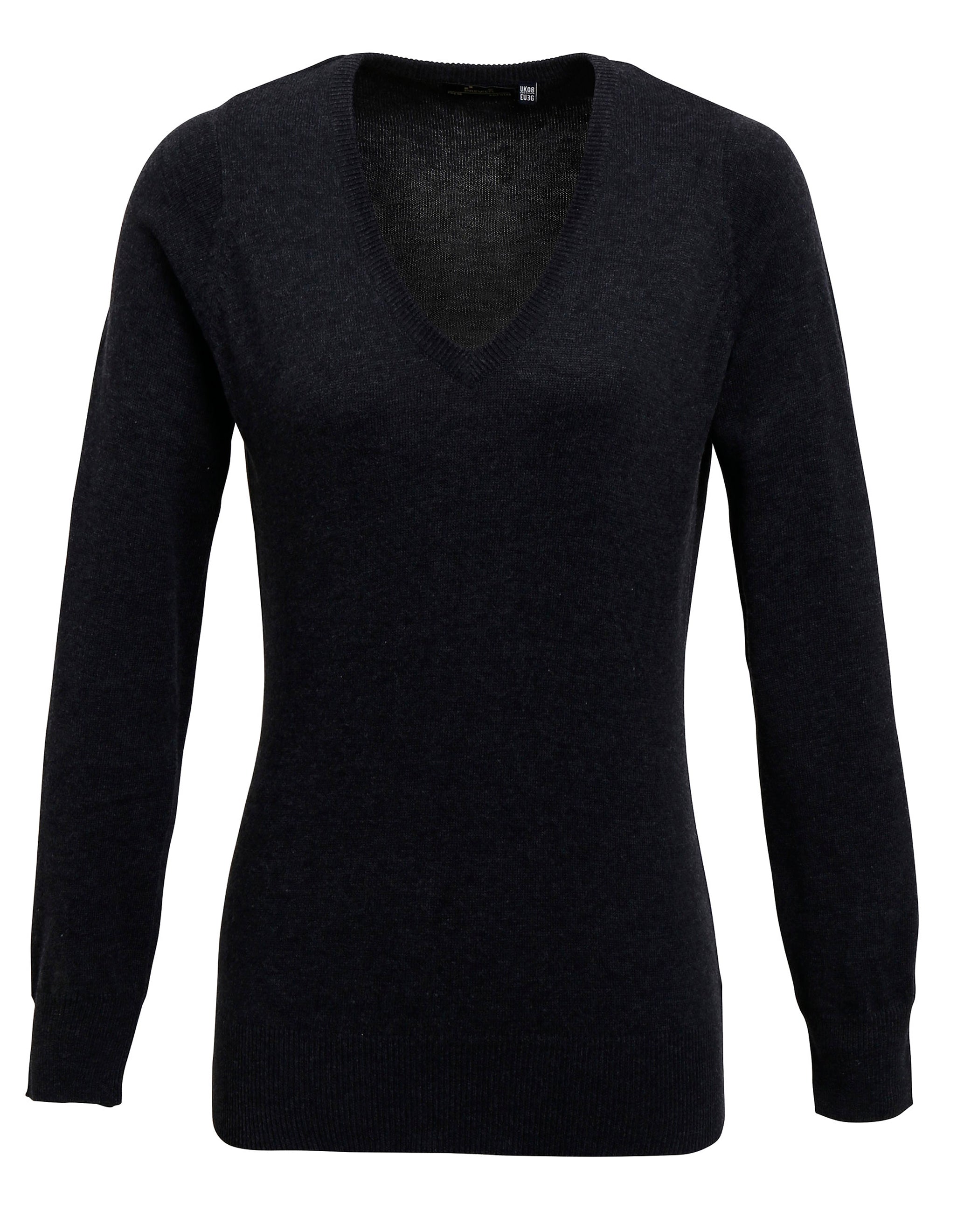 Ladies V-neck Jumper - P696