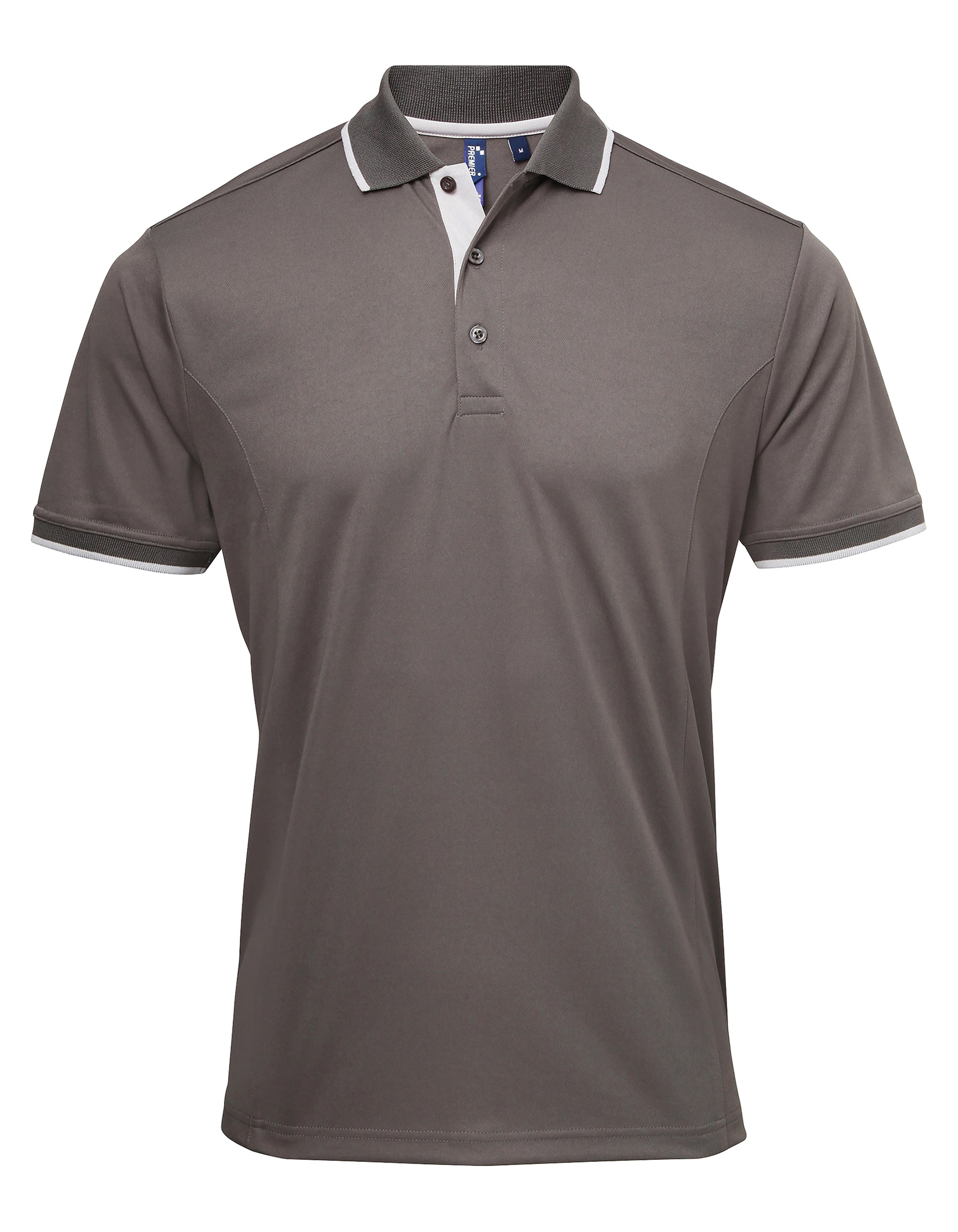 Men's Contrast Polo - P618