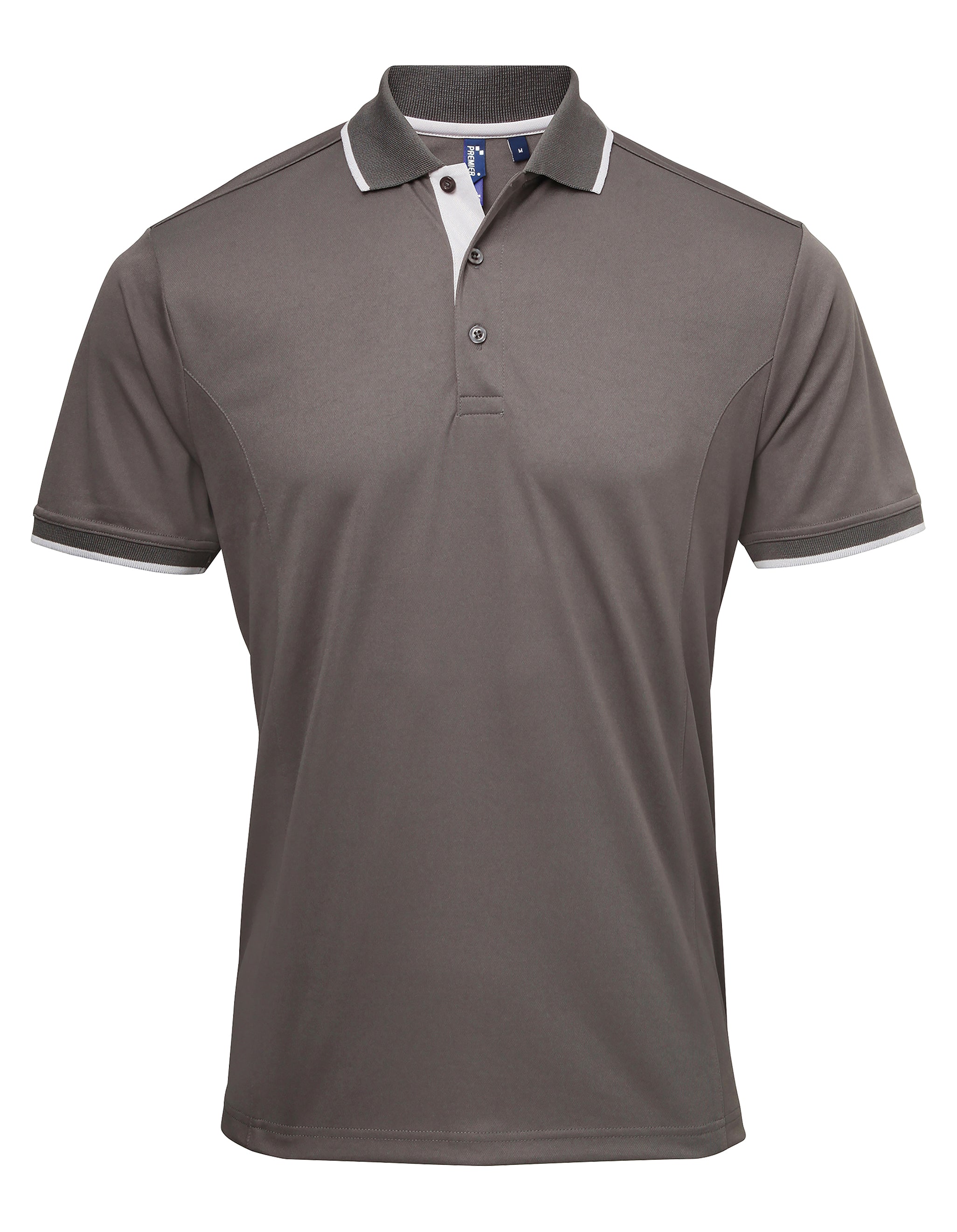 Men's Contrast Polo - P618