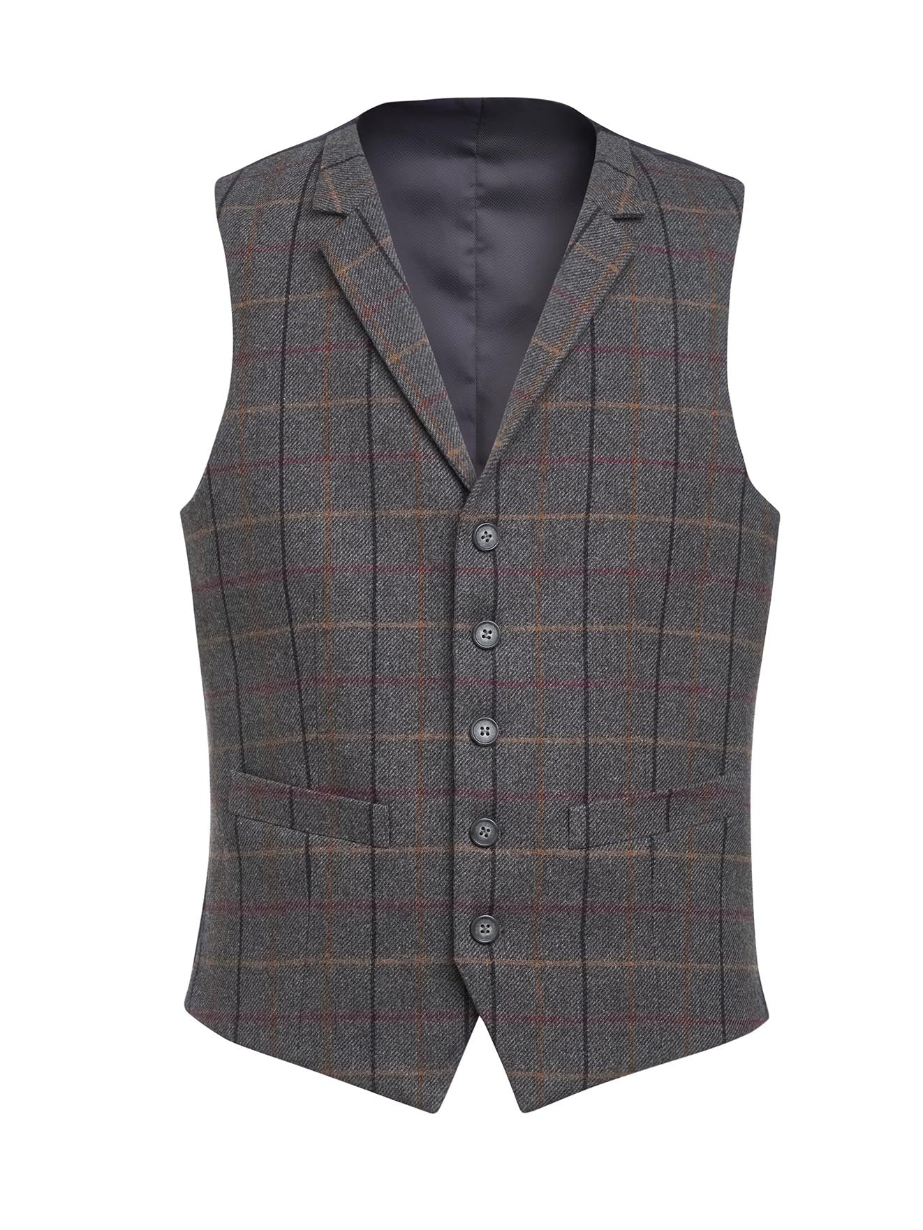 Rockwood Tweed Vest (H) - TV1859