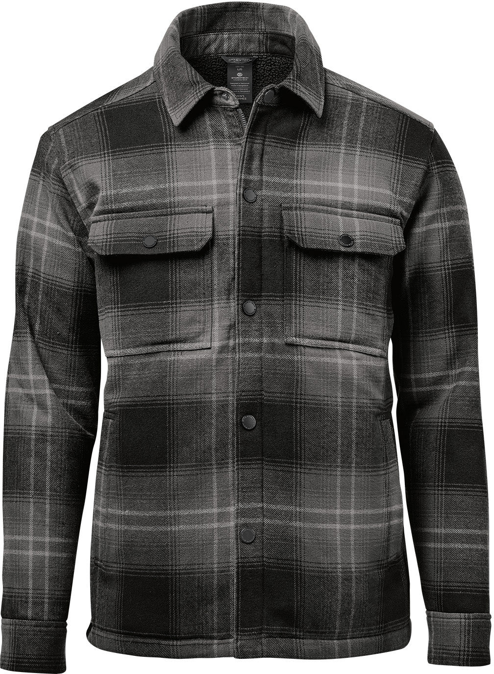 Highland Sherpa Lined Plaid Jacket (U) - SS18