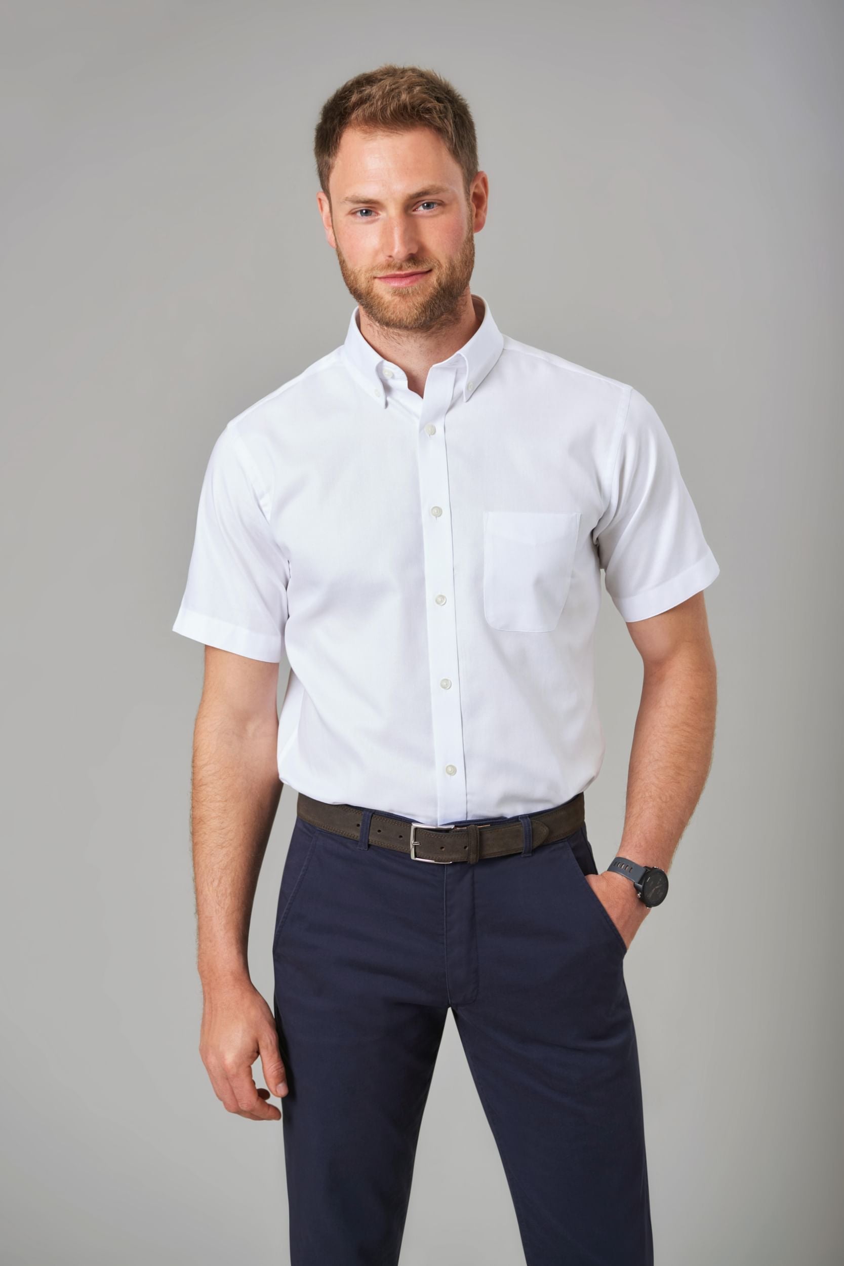 Tucson Classic Oxford shirt s/s - TV4051