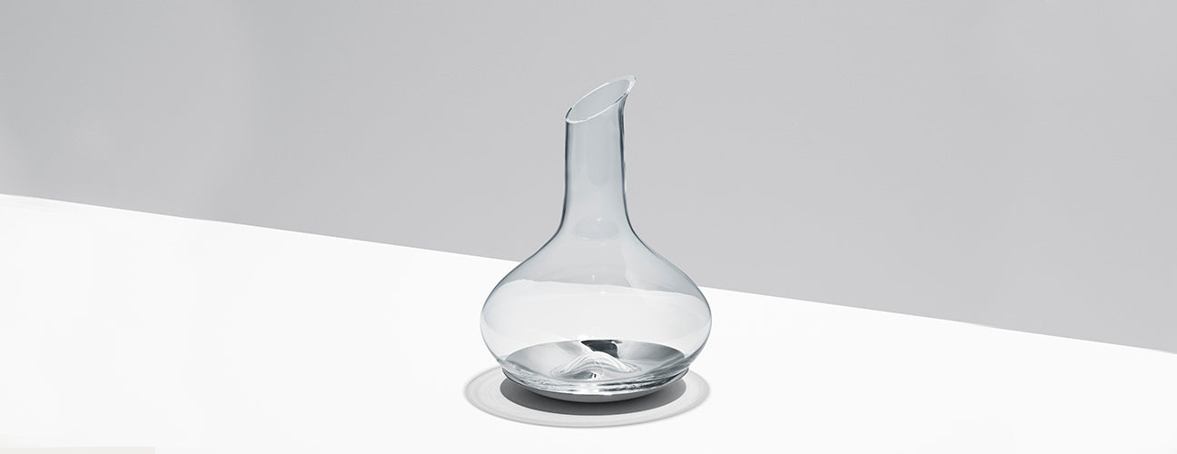Sky Wine Carafe Glass & Coaster 2.3L - FIGJ10013570