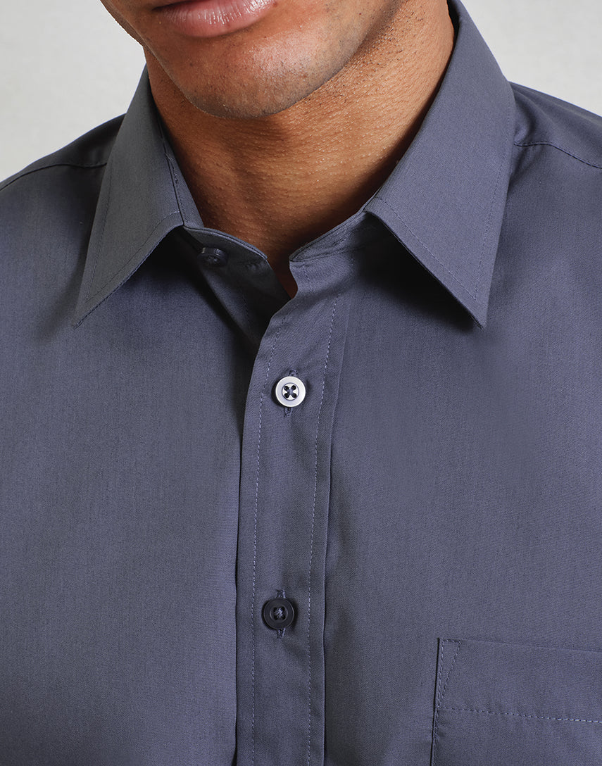 Men's Poplin S/S - P202