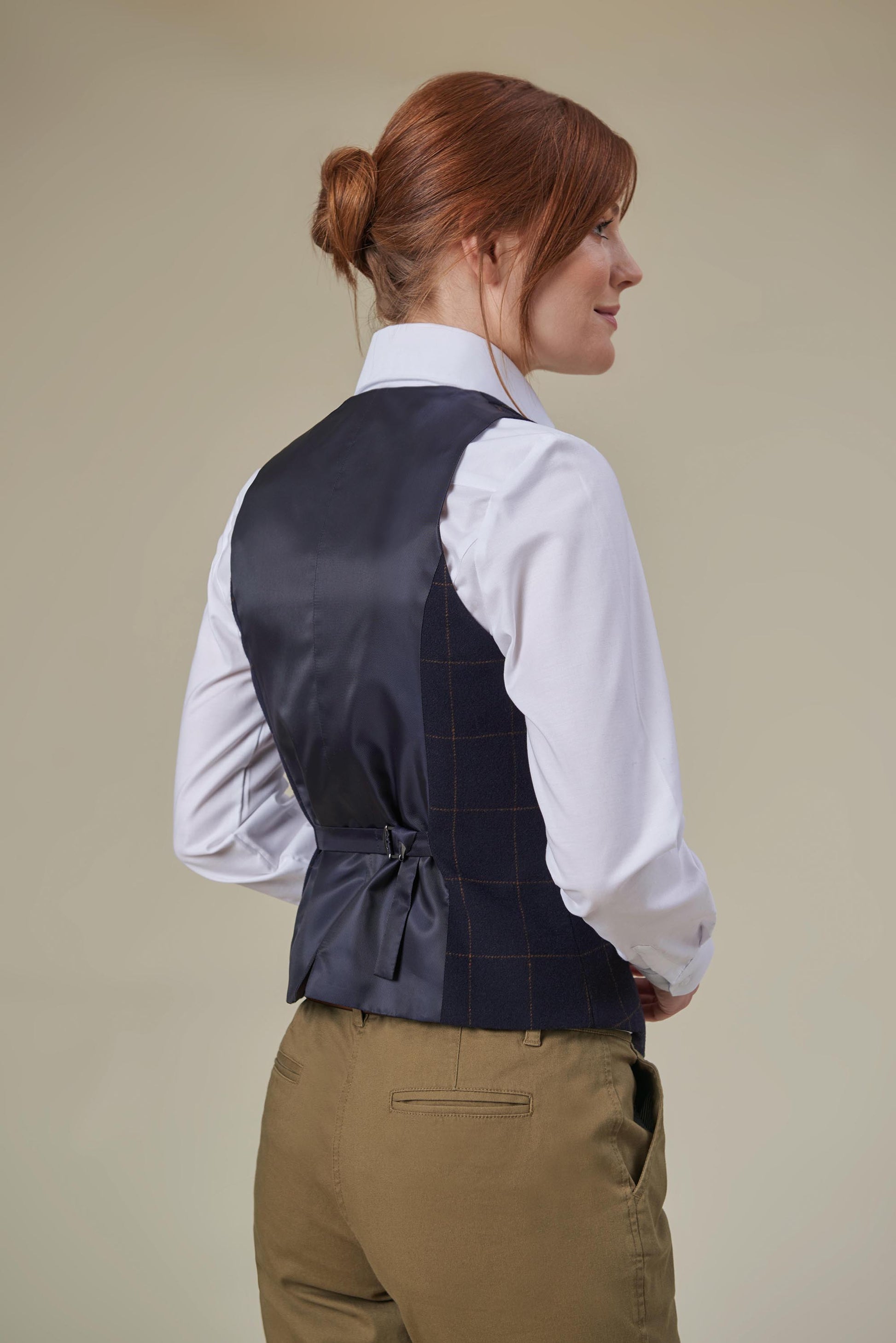 Greenville Tweed Vest (D) - TV2383