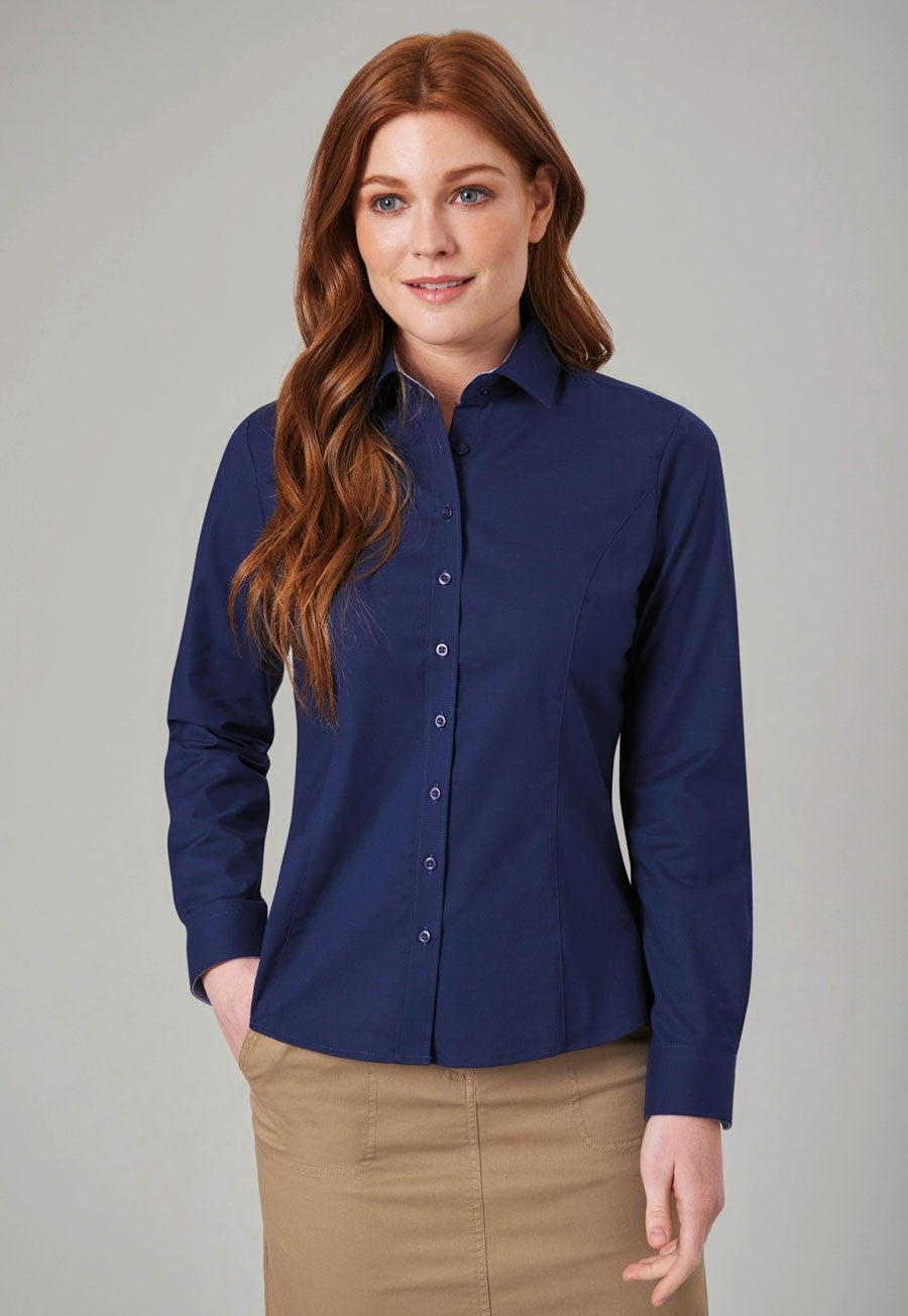 Mirabel Stretch Oxford shirt (D) - TV2361