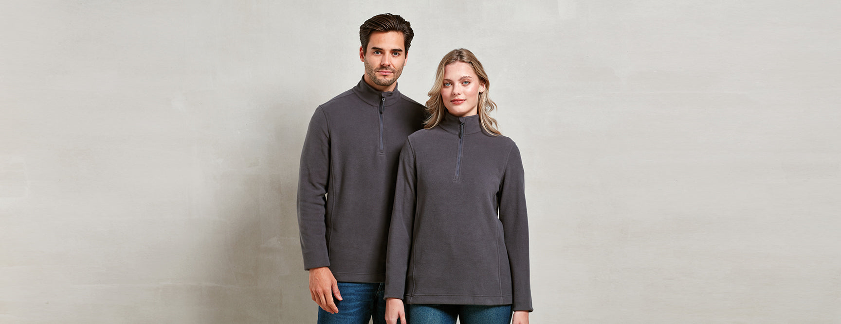 Unisex Recyclight ¼ Zip Microfleece - P831