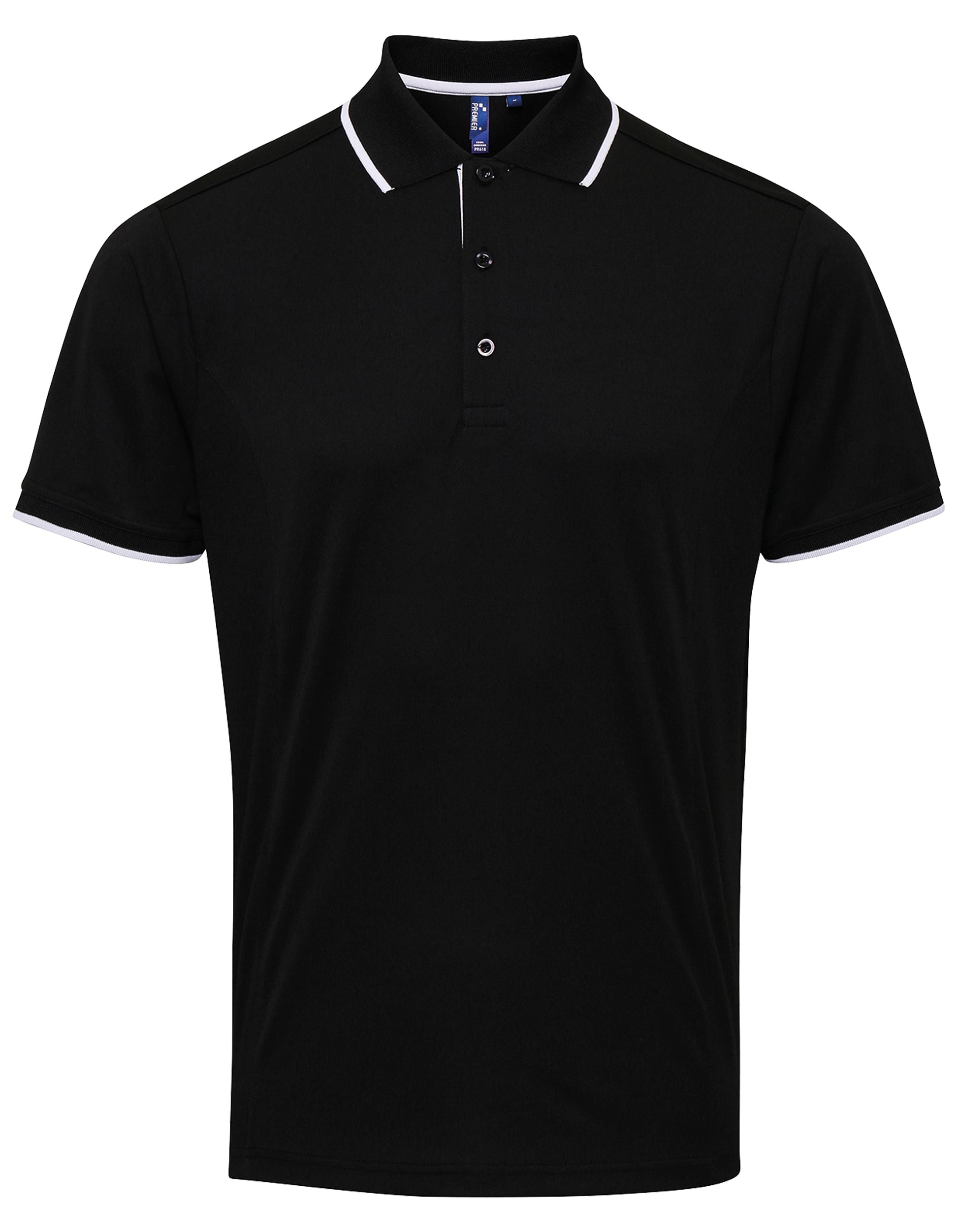 Men's Contrast Polo - P618