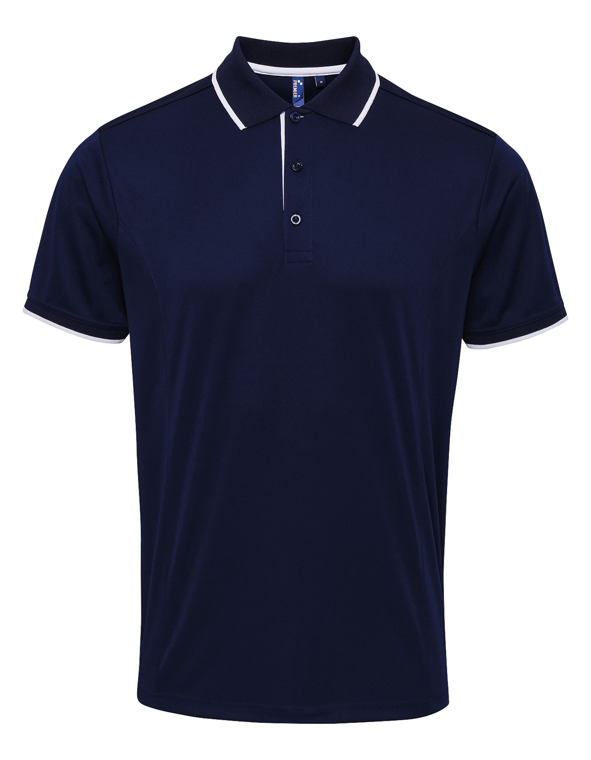 Men's Contrast Polo - P618