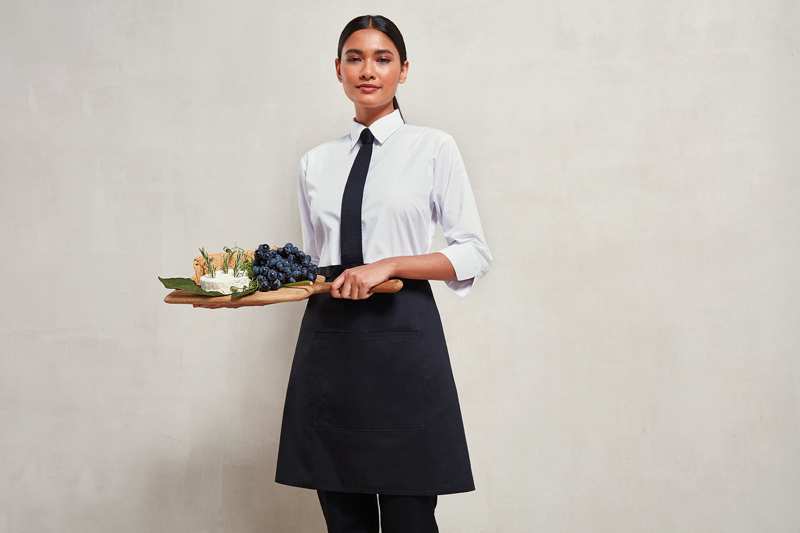 Colours Collection Mid Length Pocket Apron - P141