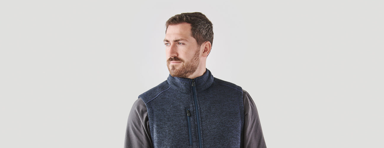 Avalanche Full Zip Fleece Vest - SF40