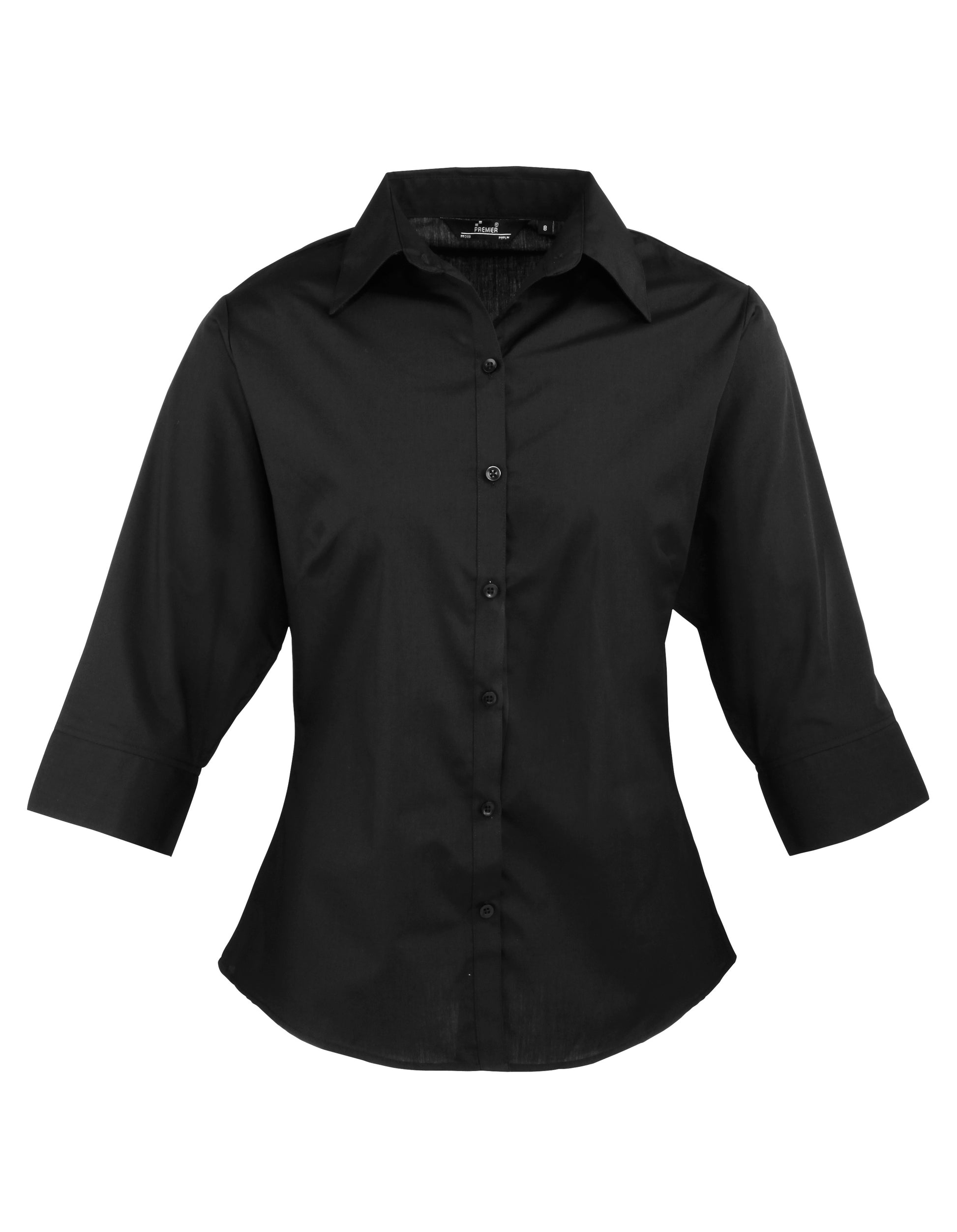 Women's Poplin 3/4 Sleeve - P305