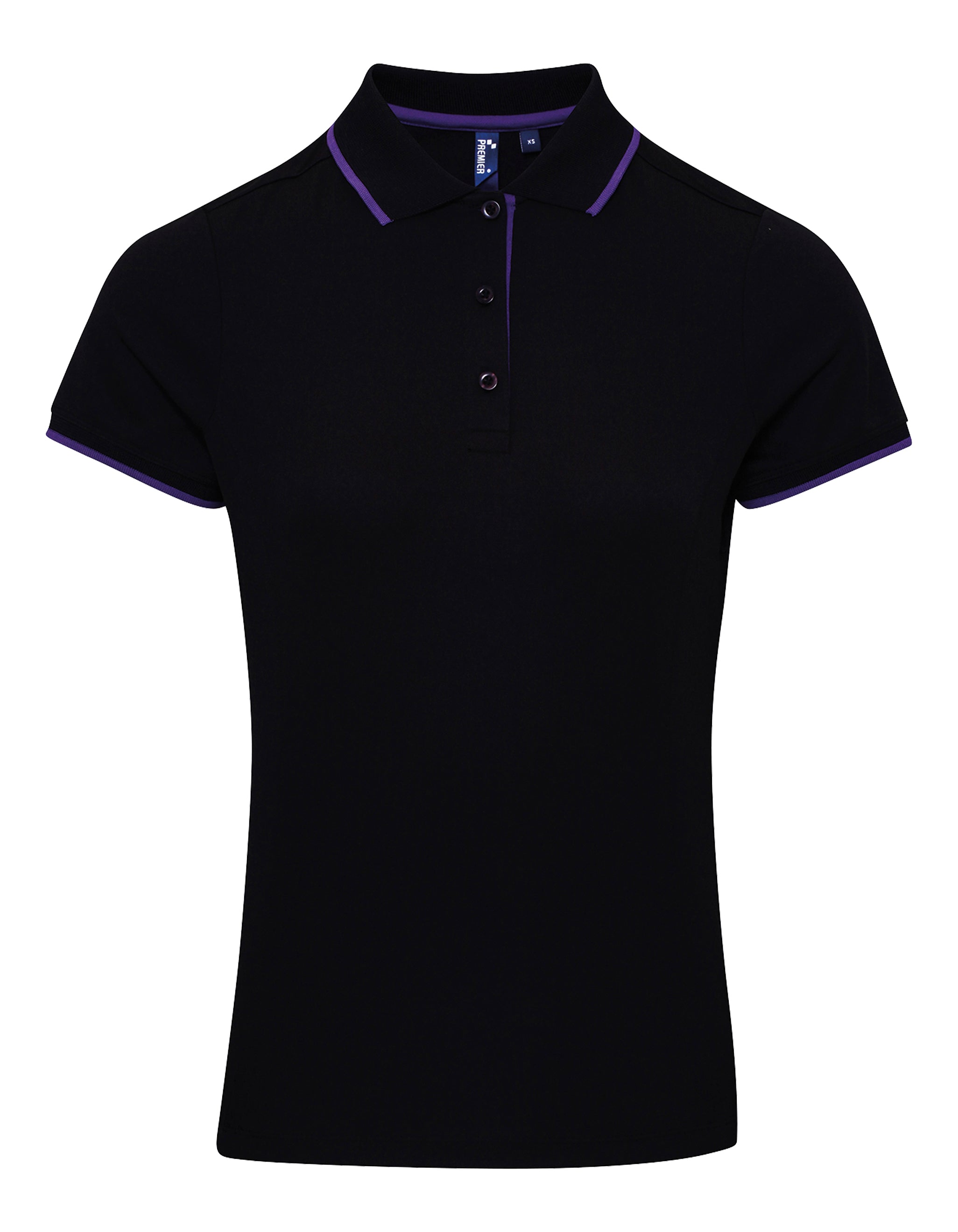 Ladies Contrast Polo