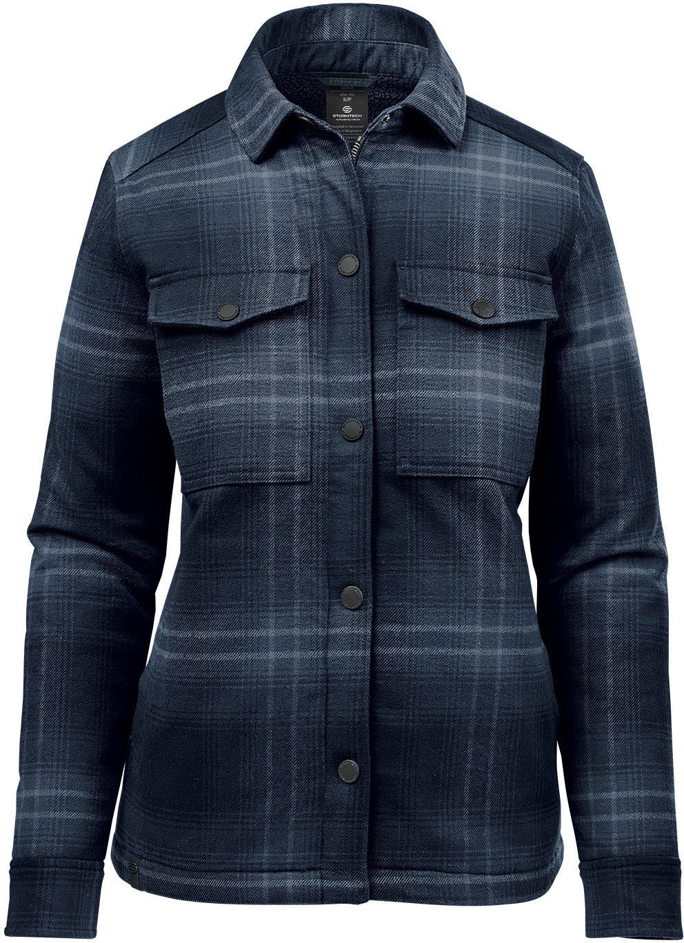 Highland Sherpa Lined Plaid Jacket (D) - SS19