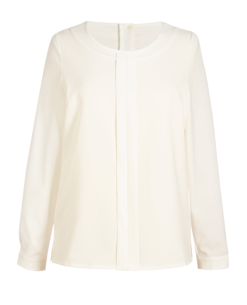 Riola L/E Crepe Skjorte (D) - TV2264