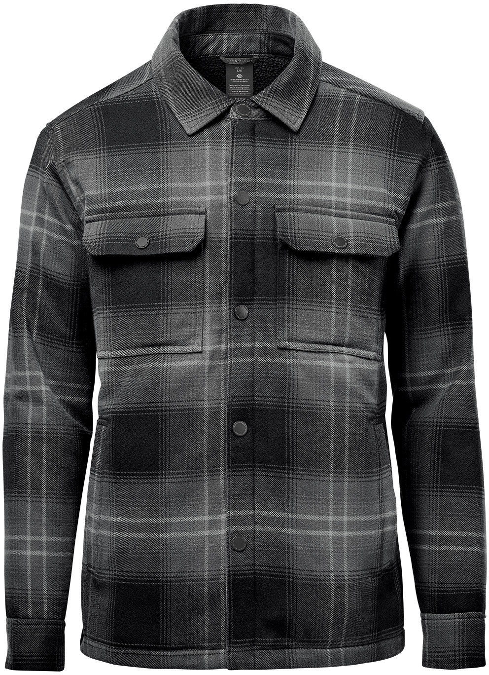 Highland Sherpa Lined Plaid Jacket (U) - SS18