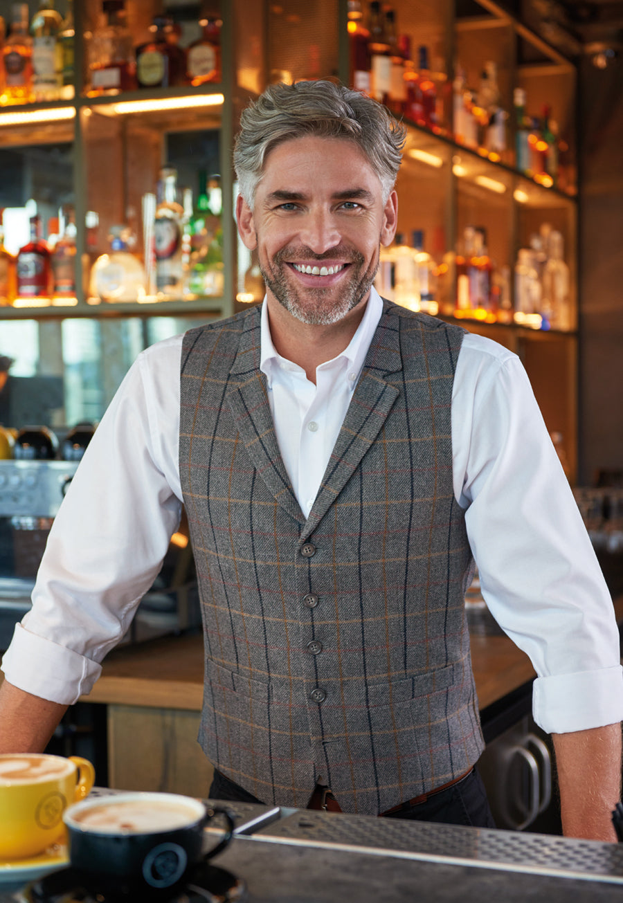 Memphis Tweed Vest (H) - TV1463
