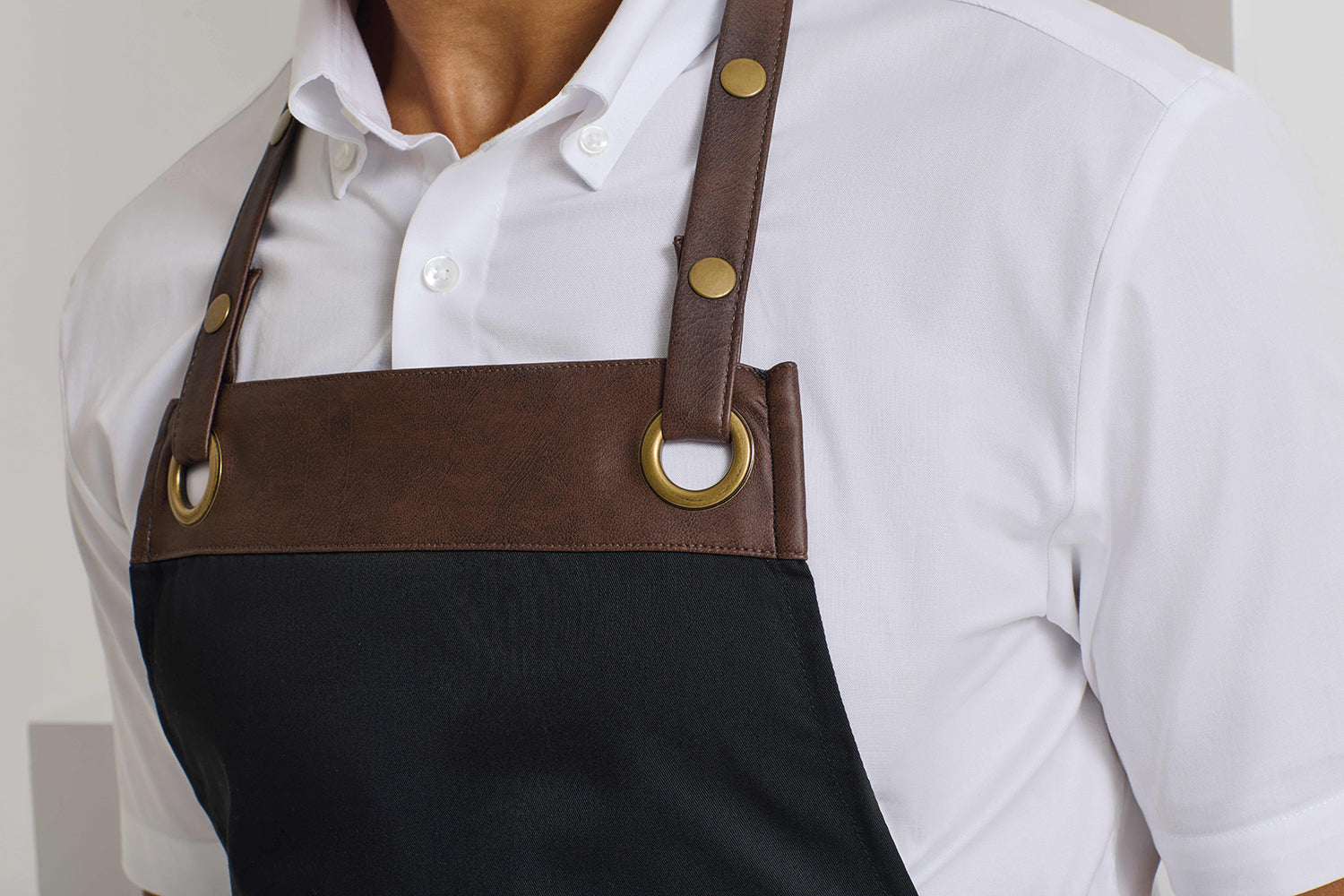Espresso Bib Apron - P123
