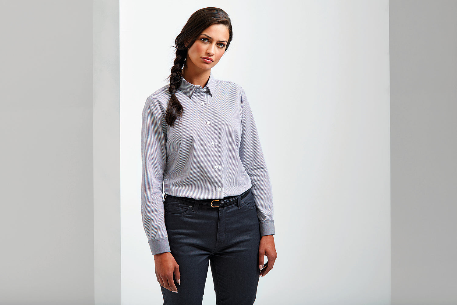 Ladies Oxford Stripes - P338