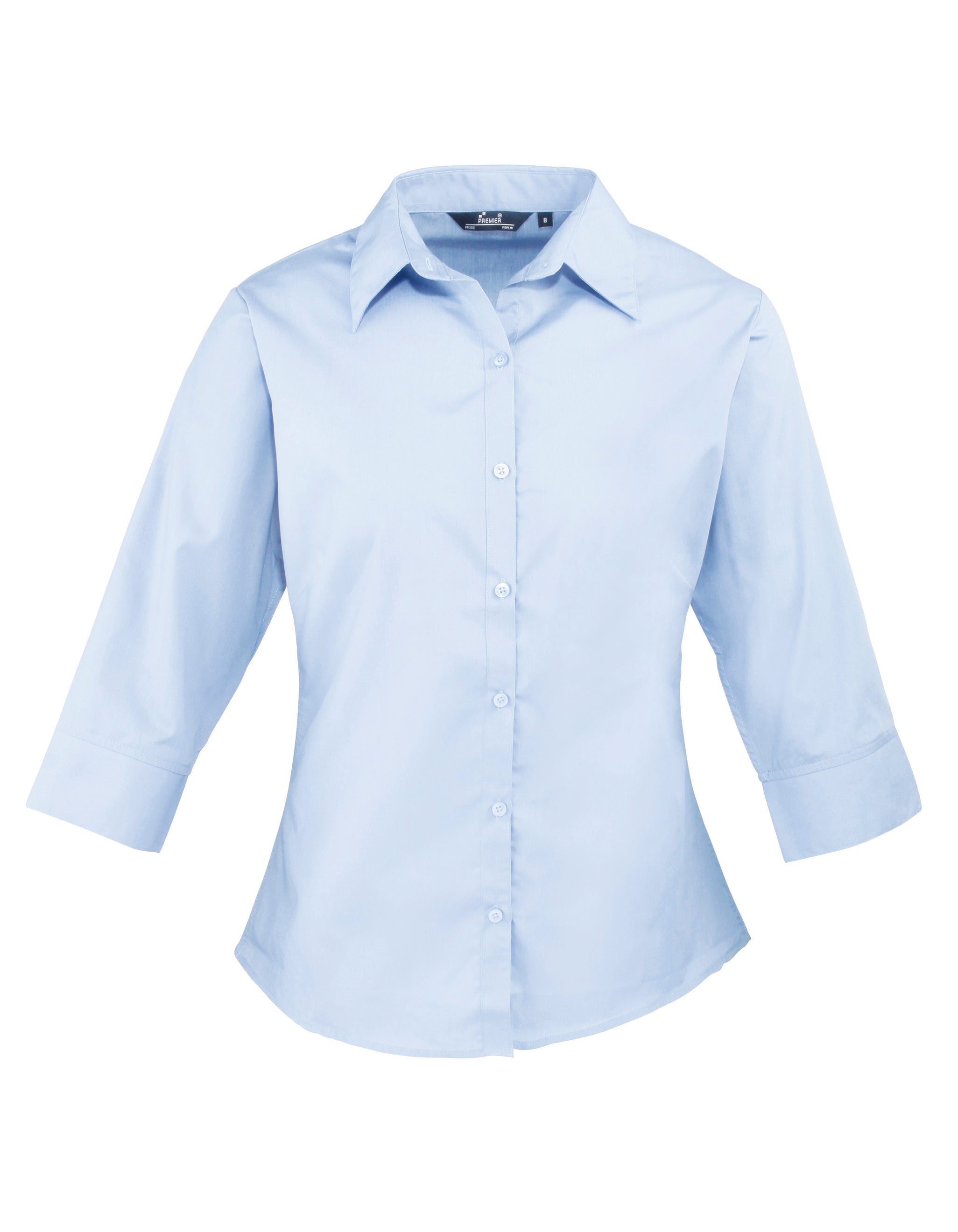 Women's Poplin 3/4 Sleeve - P305