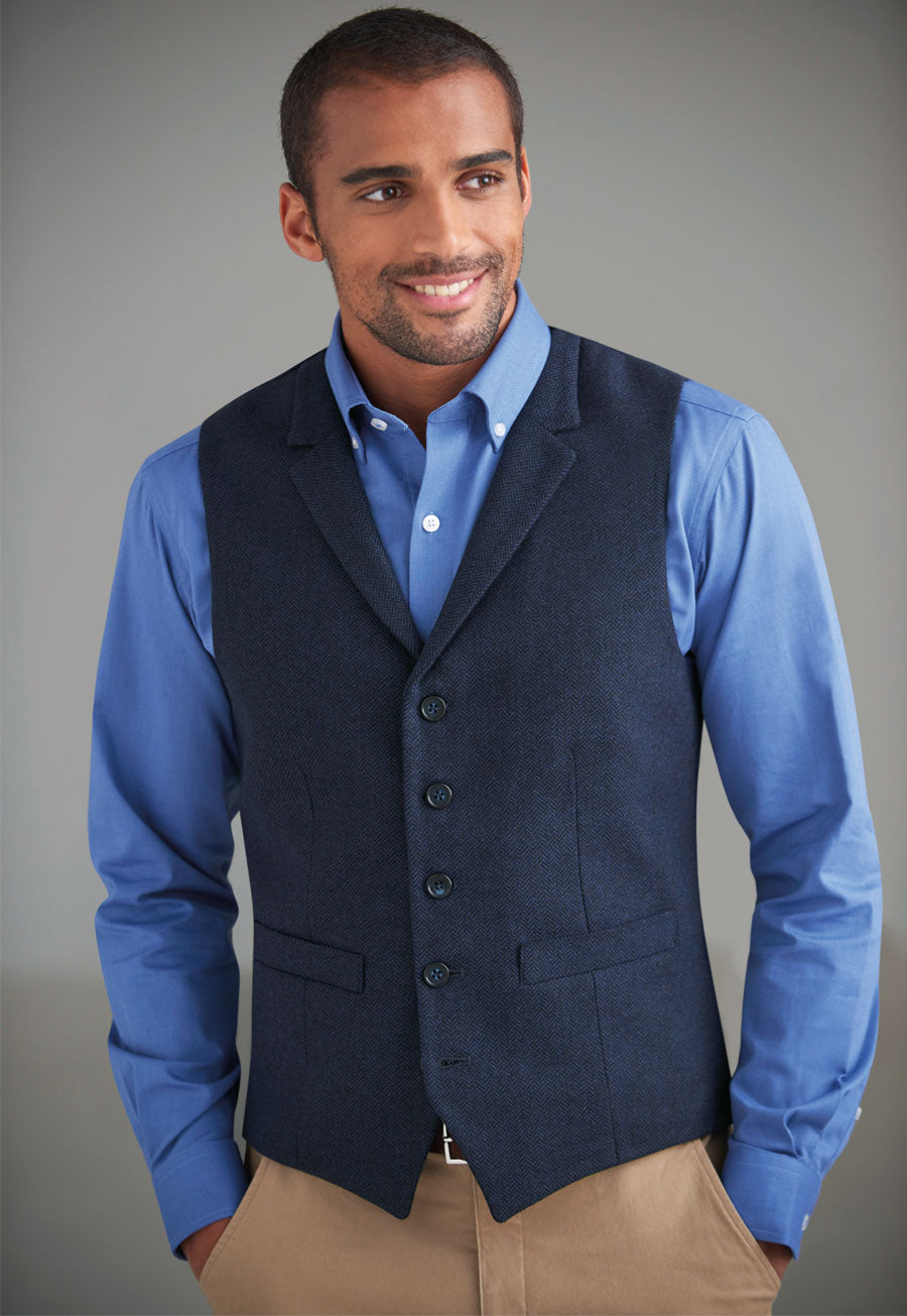 Memphis Tweed Vest (H) - TV1463