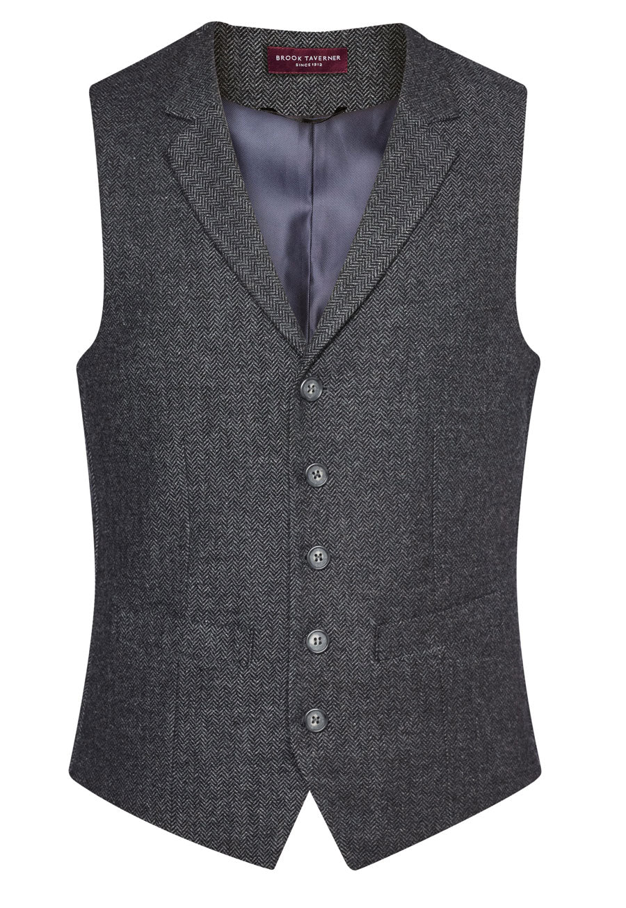 Memphis Tweed Vest (H) - TV1463