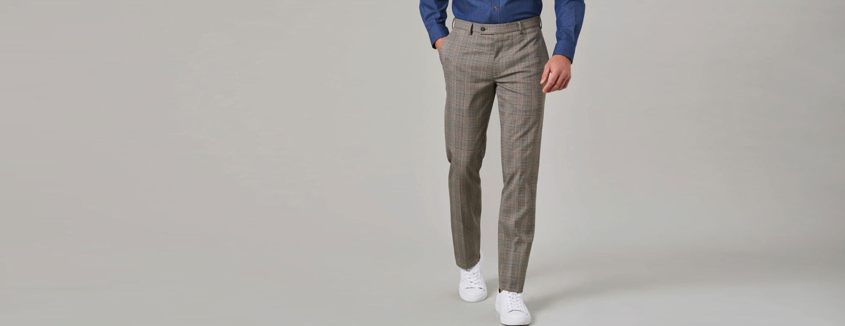 Fabian Check Trouser - TV8934
