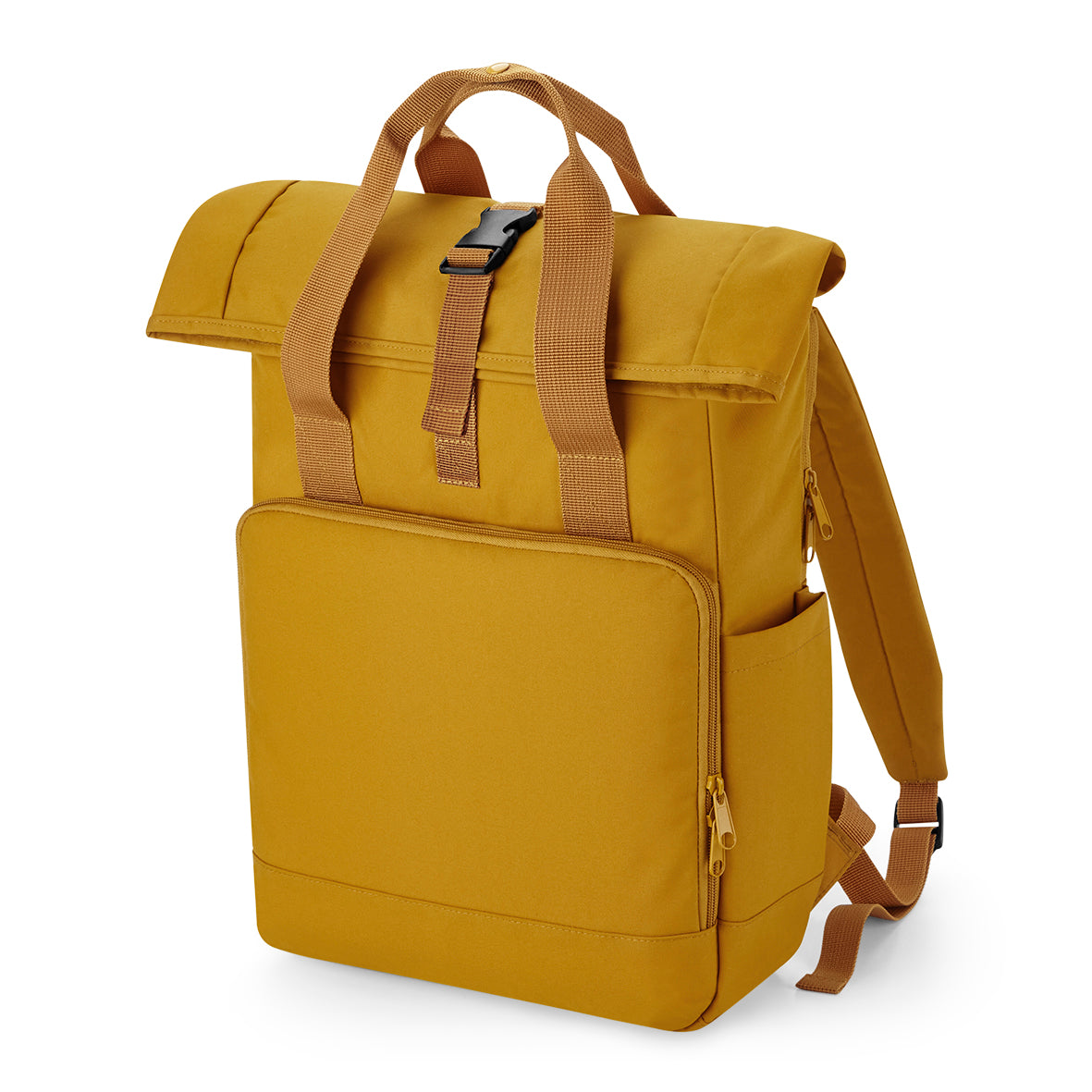 Recycled Twin Handle RollTop Laptop Backpack