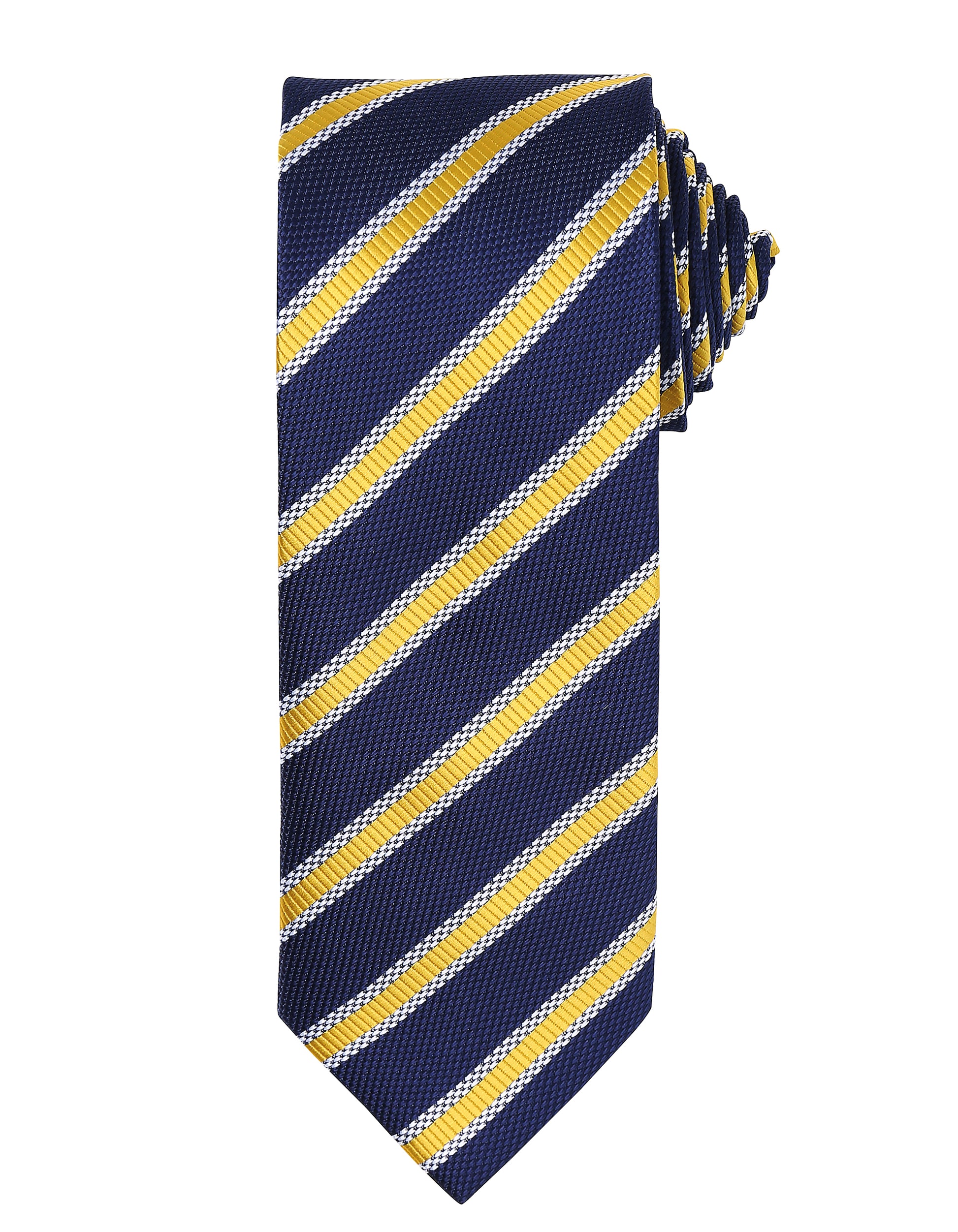 Waffle Stripe Tie - P783