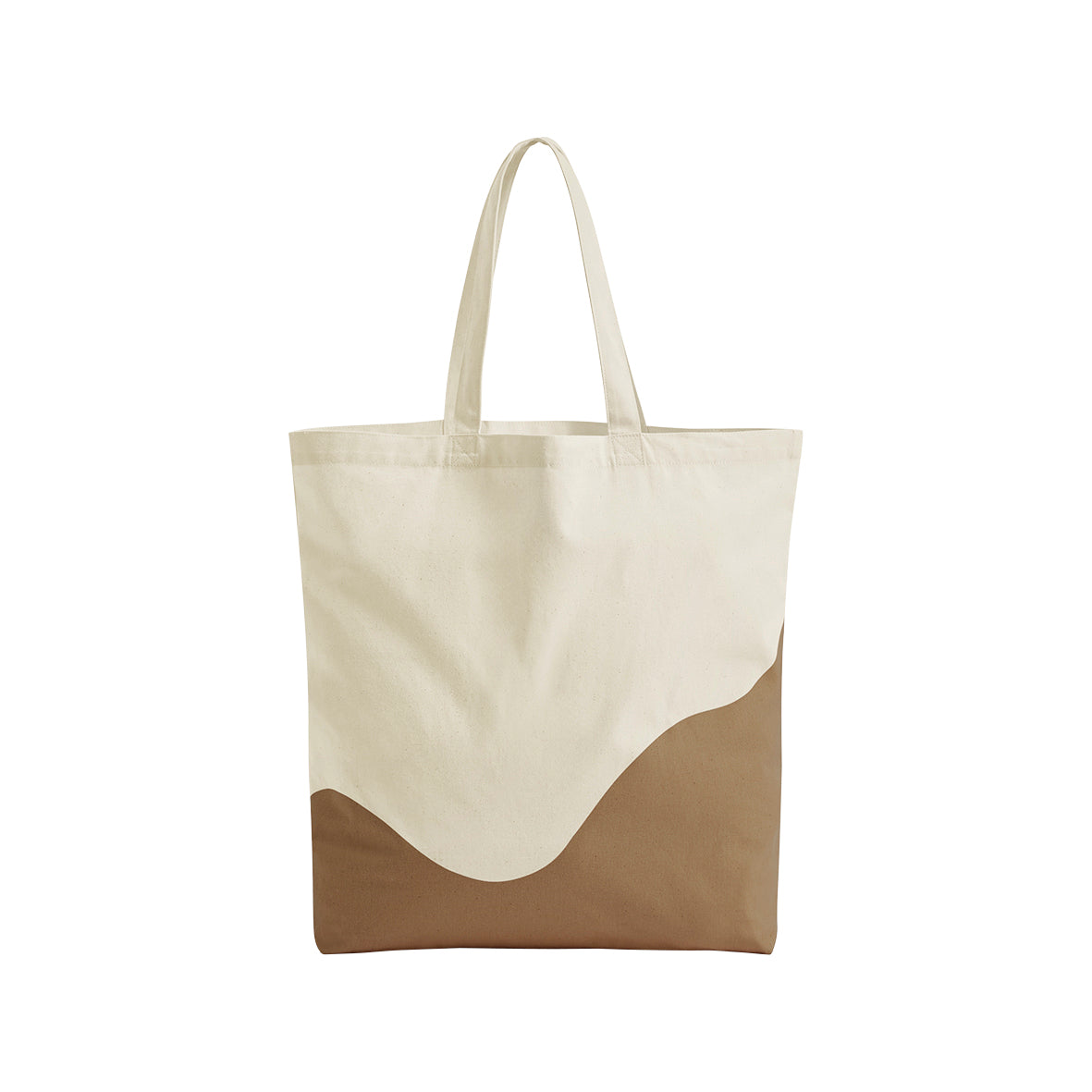 Organic Cotton Wave Print Maxi Tote