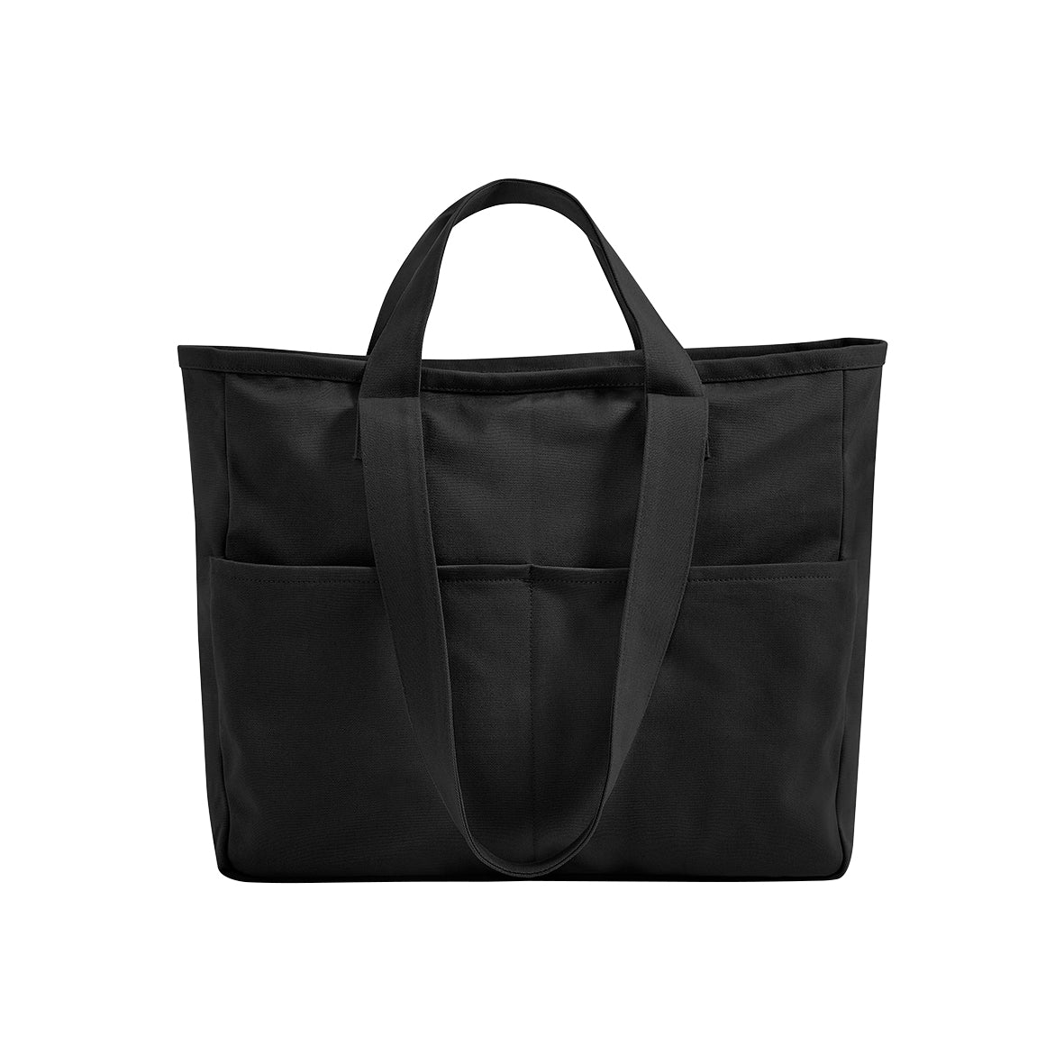 Double Handle Cargo Pocket Tote
