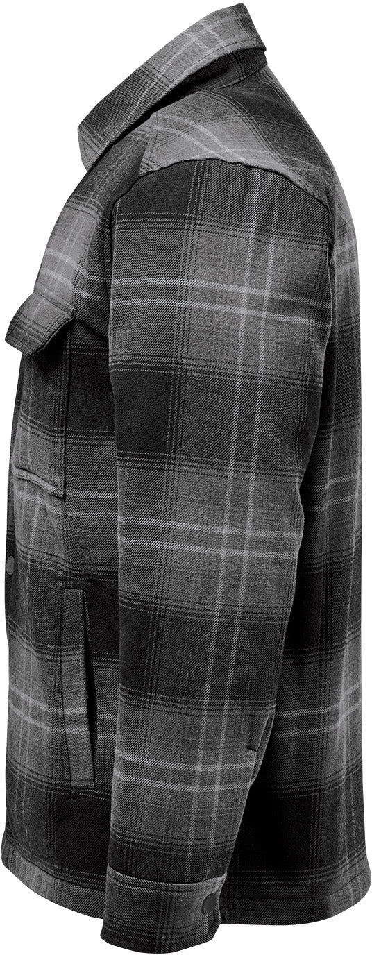 Highland Sherpa Lined Plaid Jacket (U) - SS18