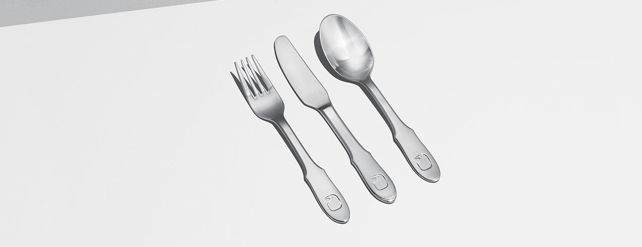 Elephant Child Cutlery Set (3stk) - FIGJ3580068