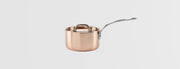 Kasserolle i kobber med lokk 1,5 l - QSGC4P0502