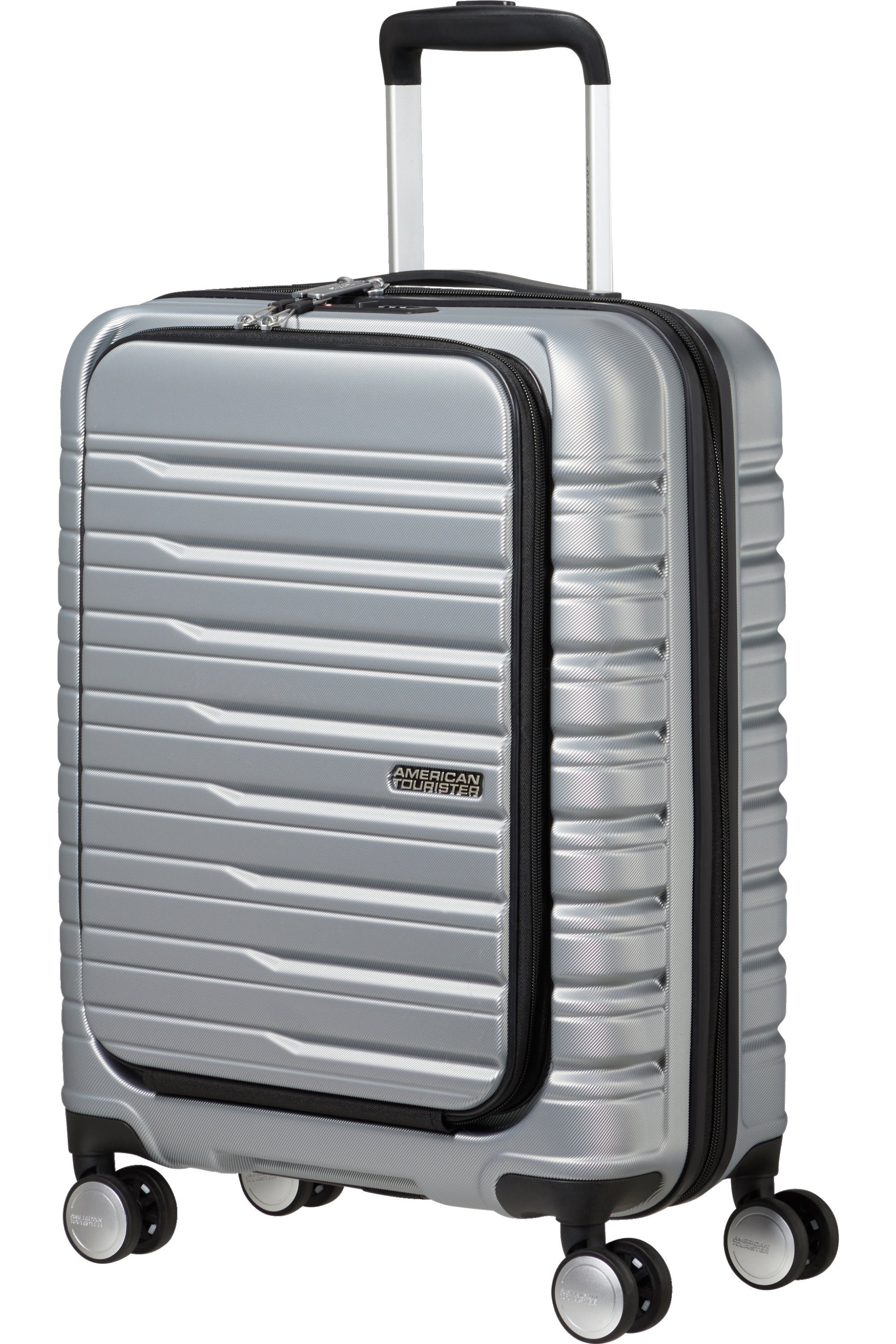 Flashline Koffert 4 hjul 55 Frontlomme