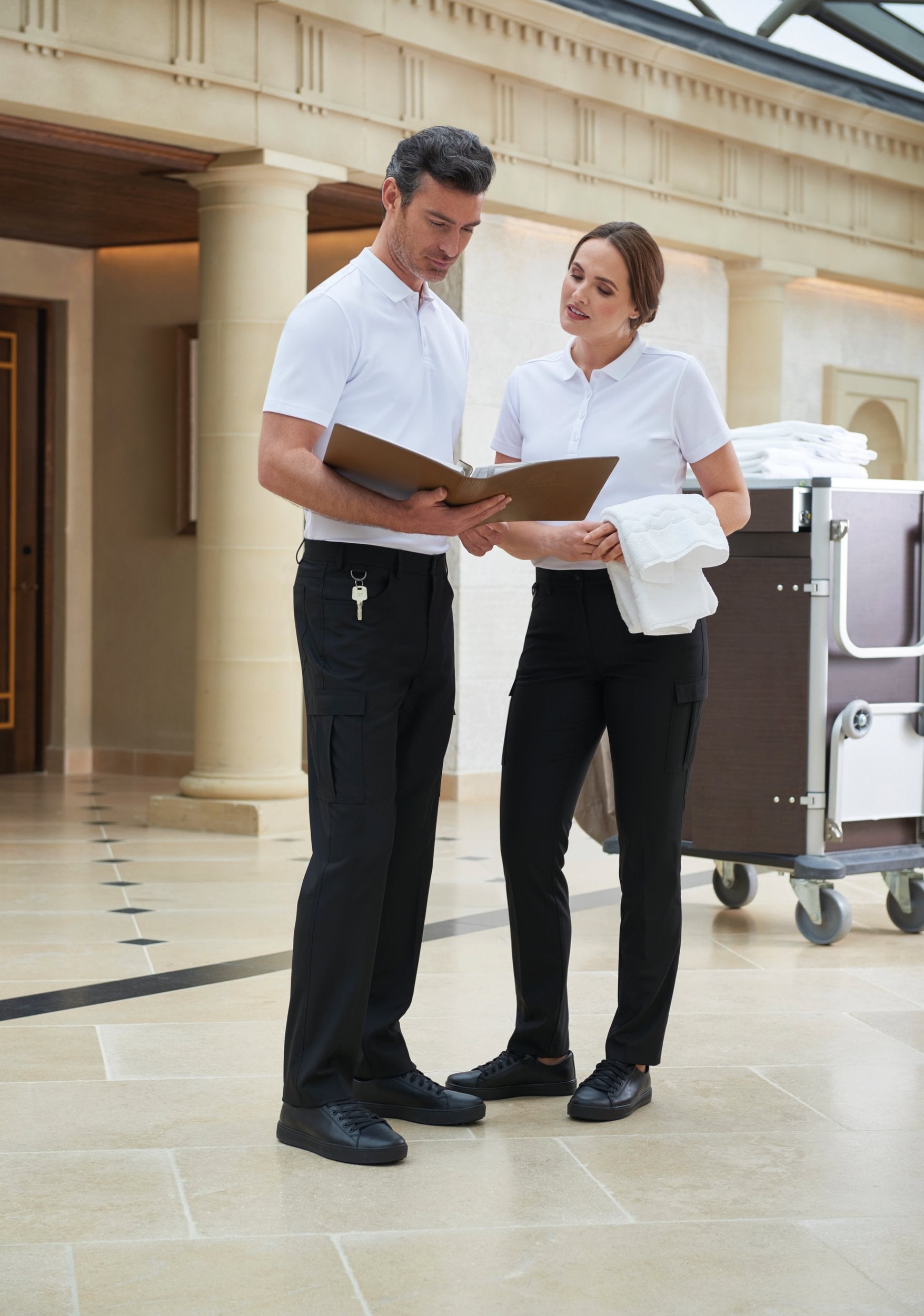 Tours Tailored Fit Cargo Trouser Herre - TV8968