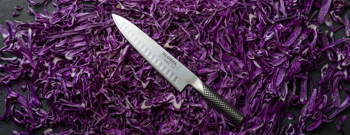 Kokkekniv 20 cm hulslipt - QG77