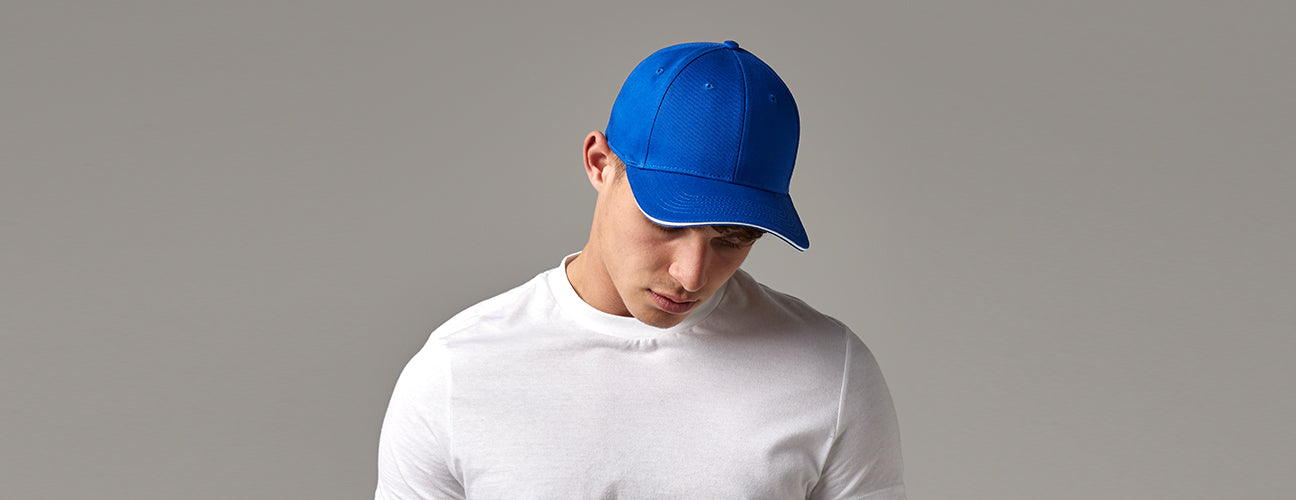 Earthaware® classic organic cotton 6 panel cap sandwich peak - BBB820C