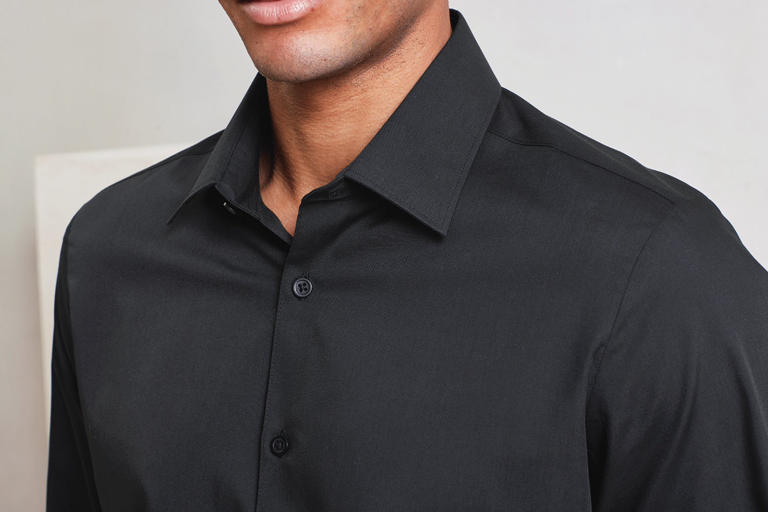 Mens L/S Poplin Shirt - P203