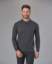 Casper Knit Polo L/E Herre - TV4219