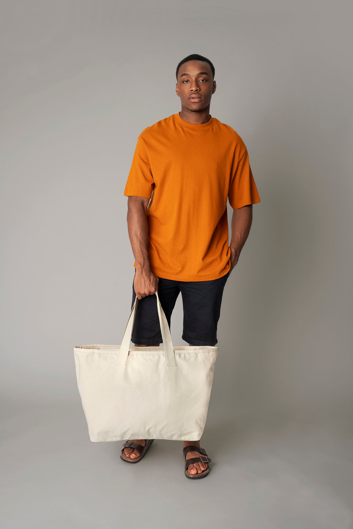Oversized Heavy Duty Canvas Tote Bag - BBW606
